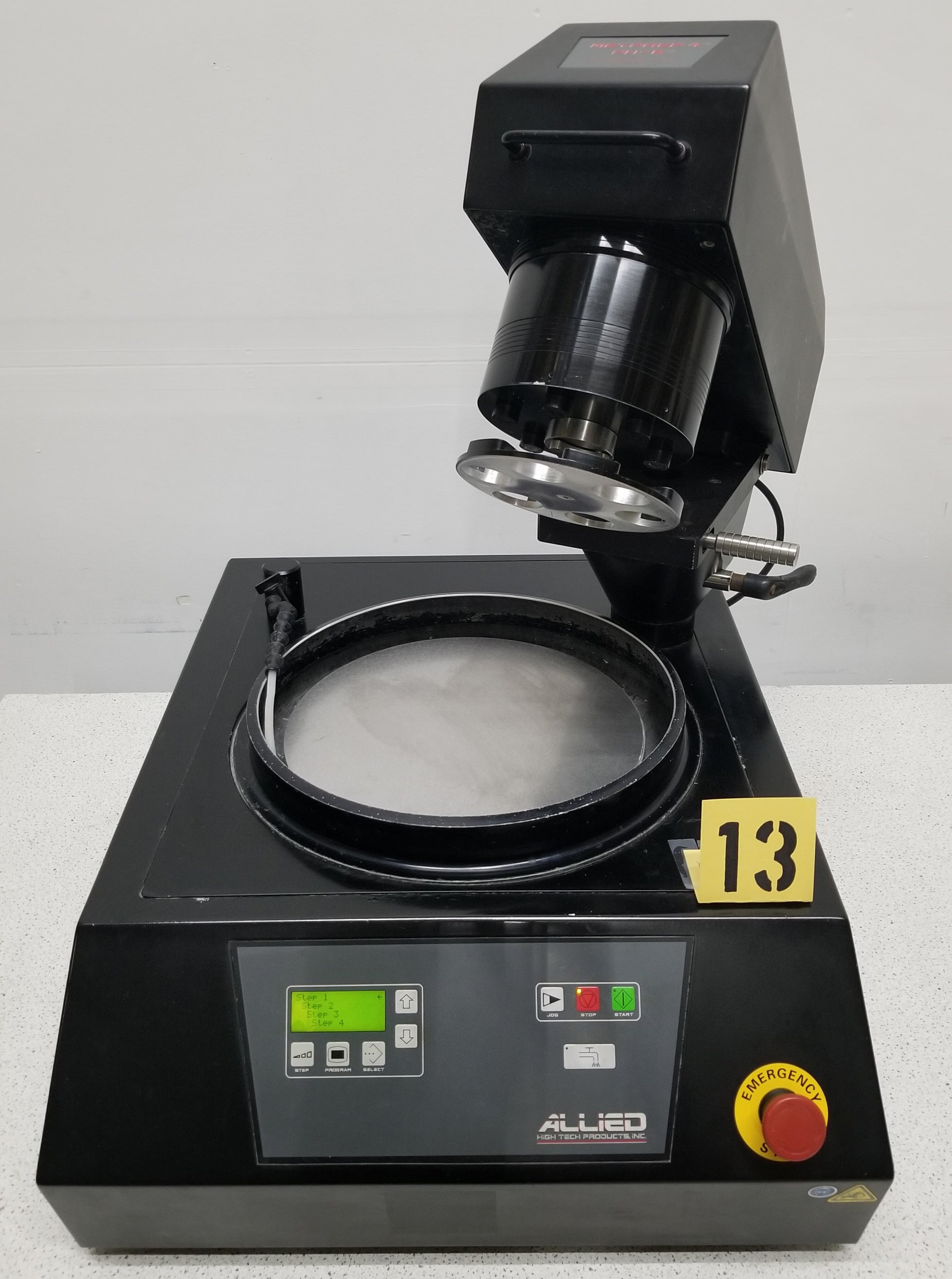 Used Allied High Tech MetPrep 4 Grinder Polisher with PH-6 Power Head