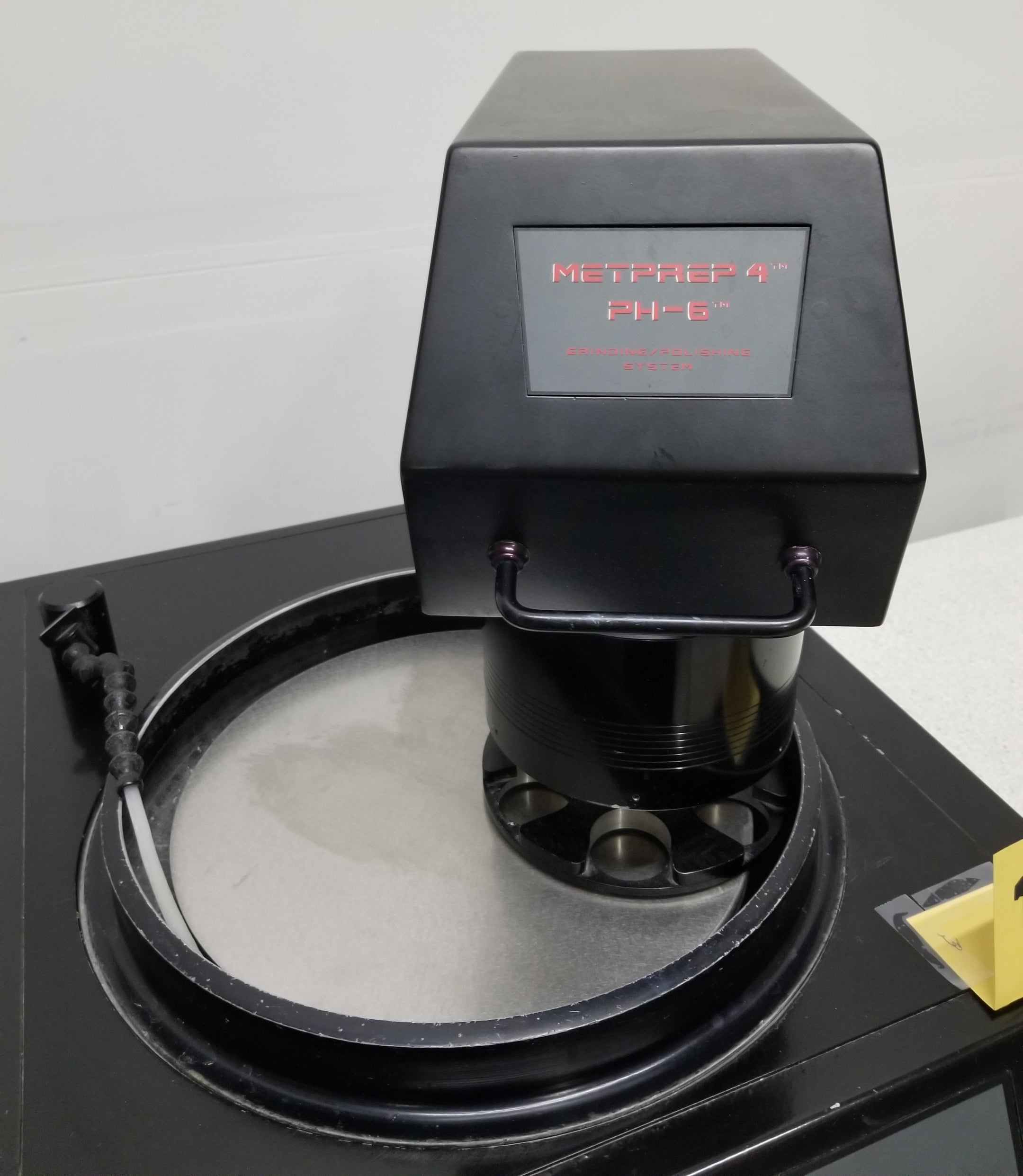 Used Allied High Tech MetPrep 4 Grinder Polisher with PH-6 Power Head