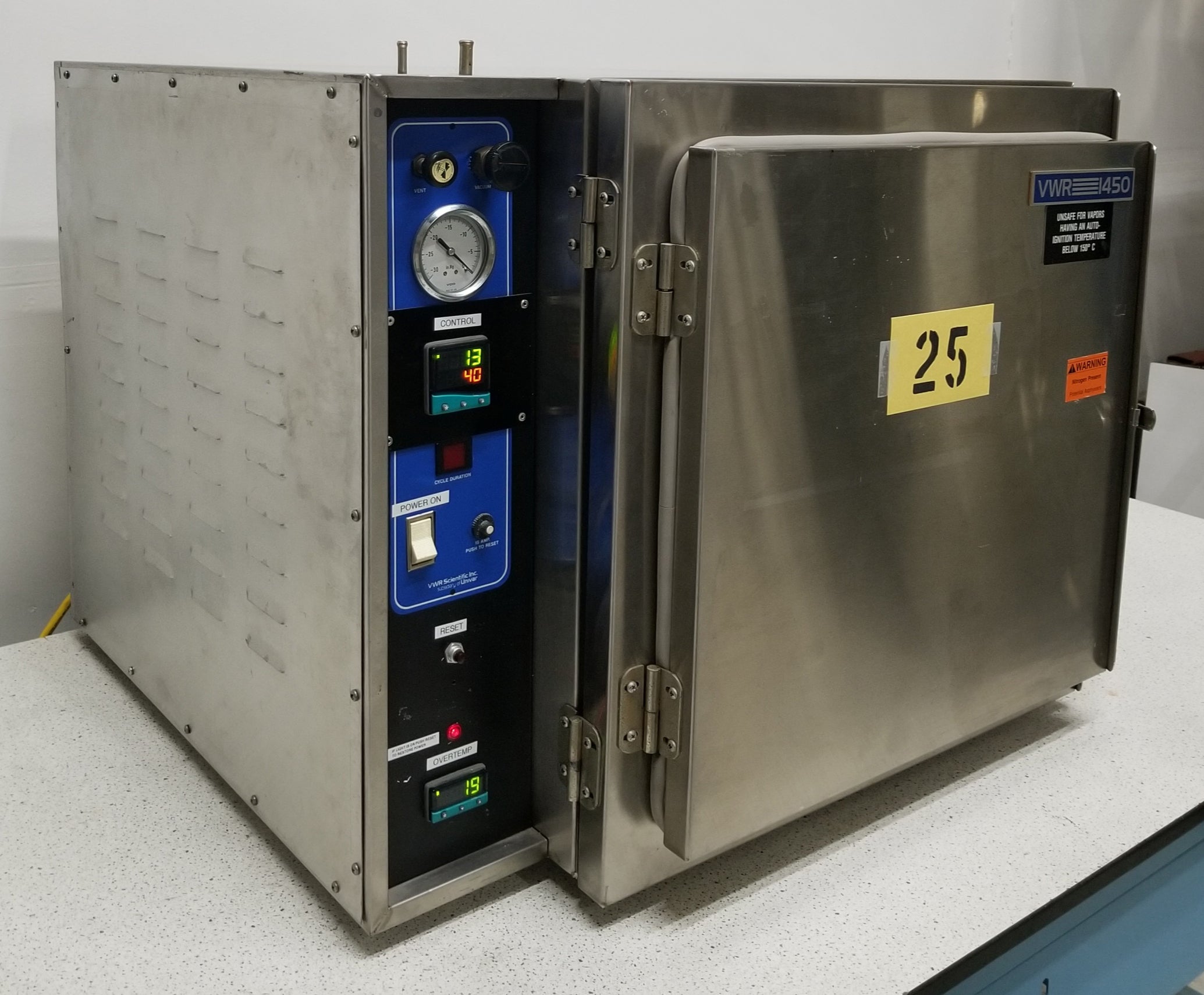 Used VWR SCIENTIFIC 1450D Vacuum Oven