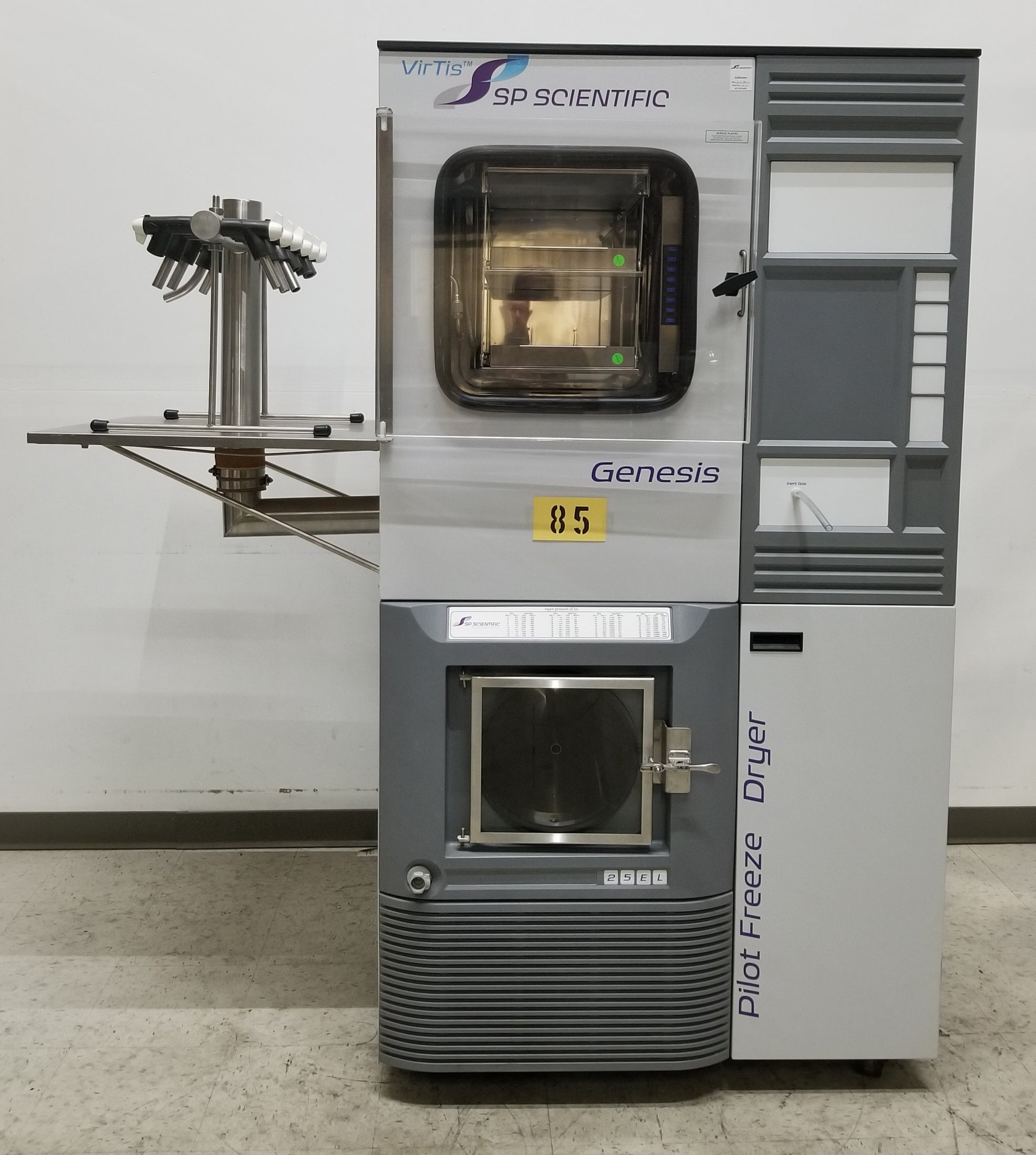 Used SP Scientific Vertis 25L Genesis SQ EL 85 Freeze Dryer