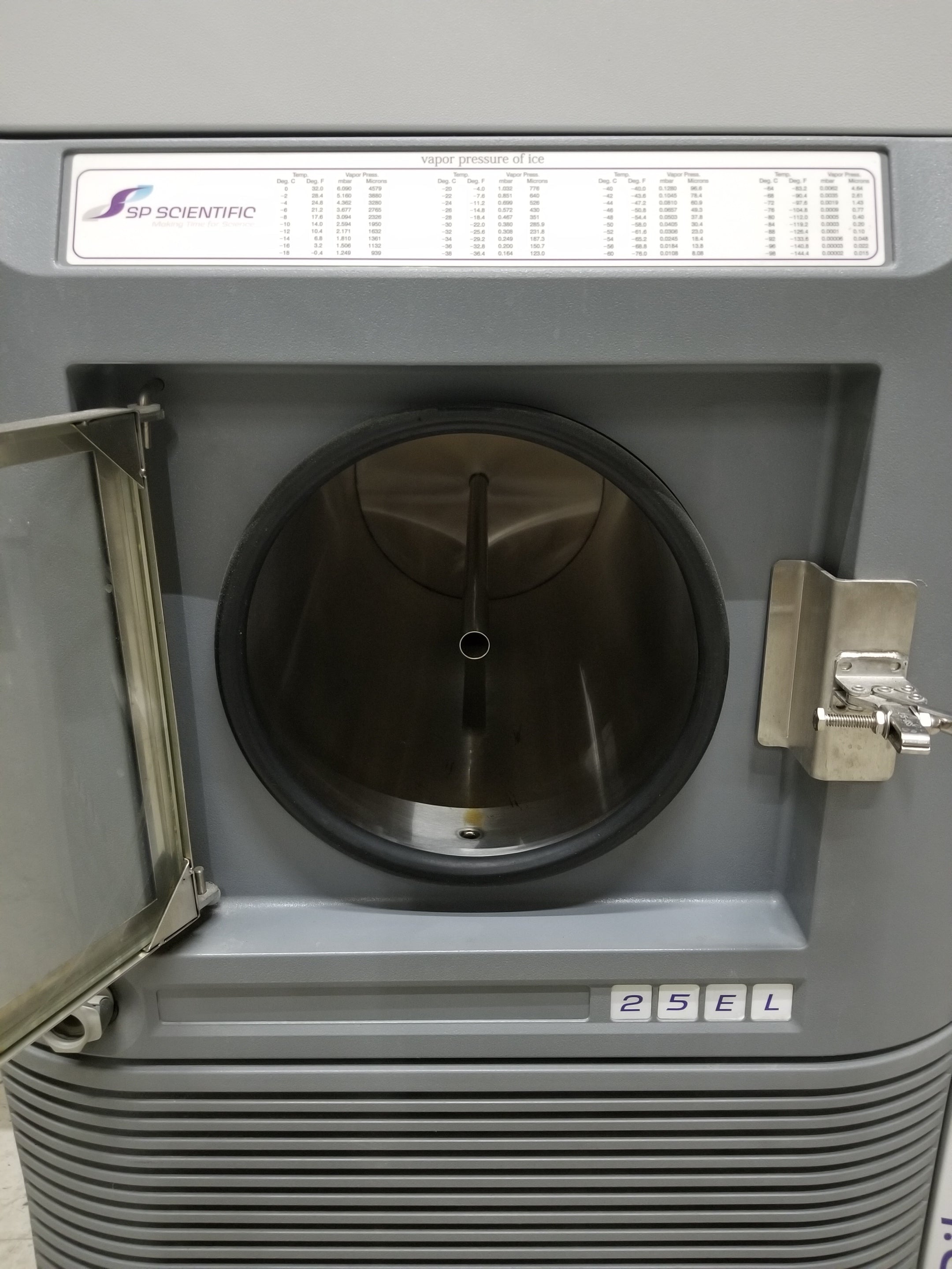 Used SP Scientific Vertis 25L Genesis SQ EL 85 Freeze Dryer