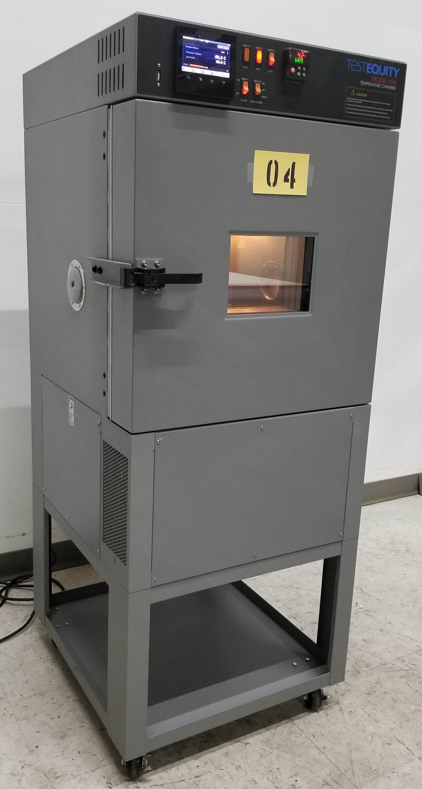 Used TestEquity 115A Temperature Chamber -73°C to +175°C
