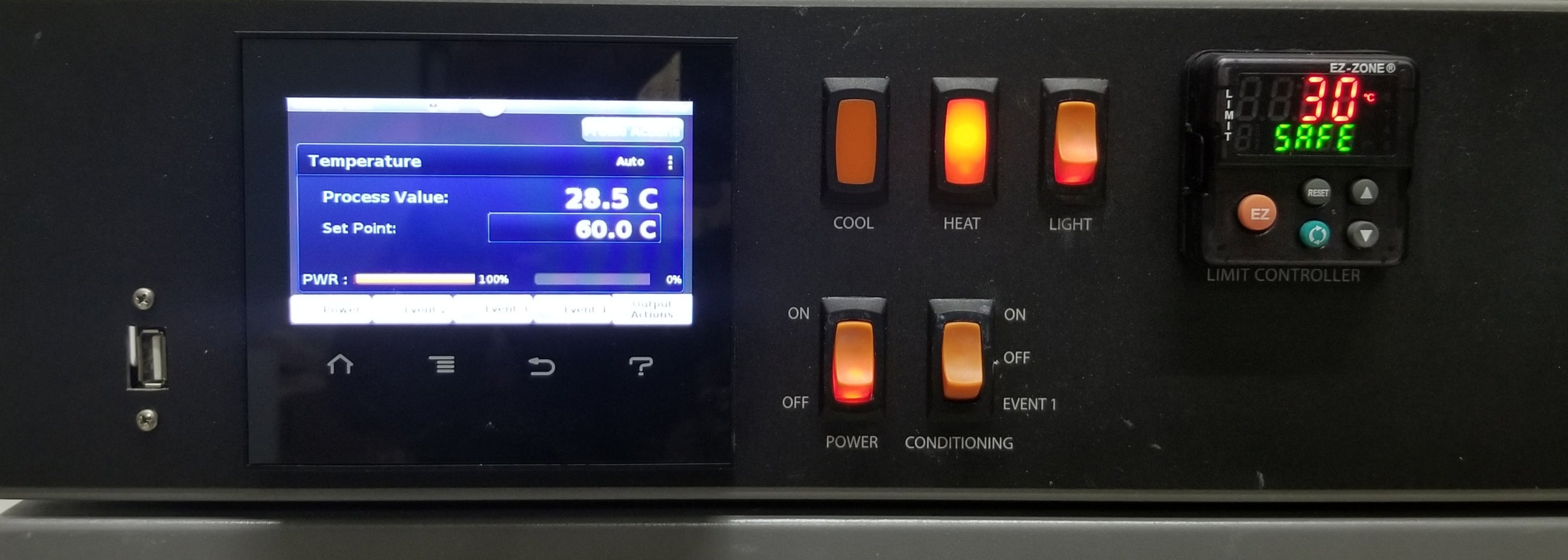 Used TestEquity 115A Temperature Chamber -73°C to +175°C