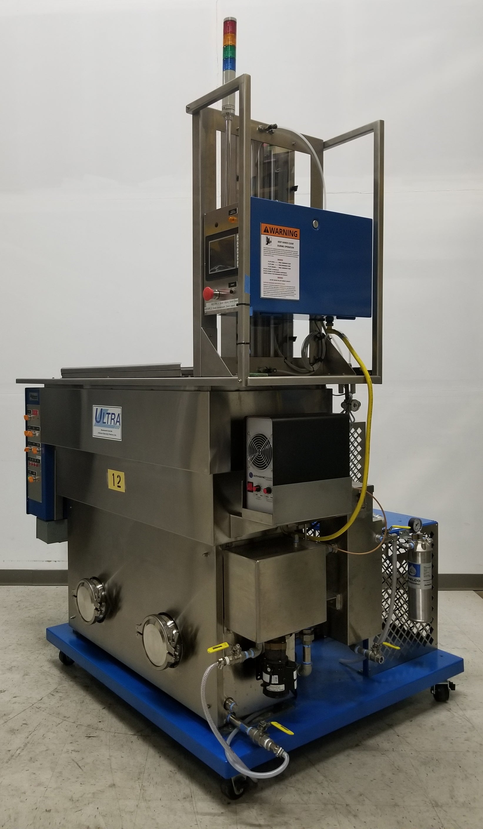 Used Reliance Products ULTRA 2012LE Ultrasonic Vapor Degreaser