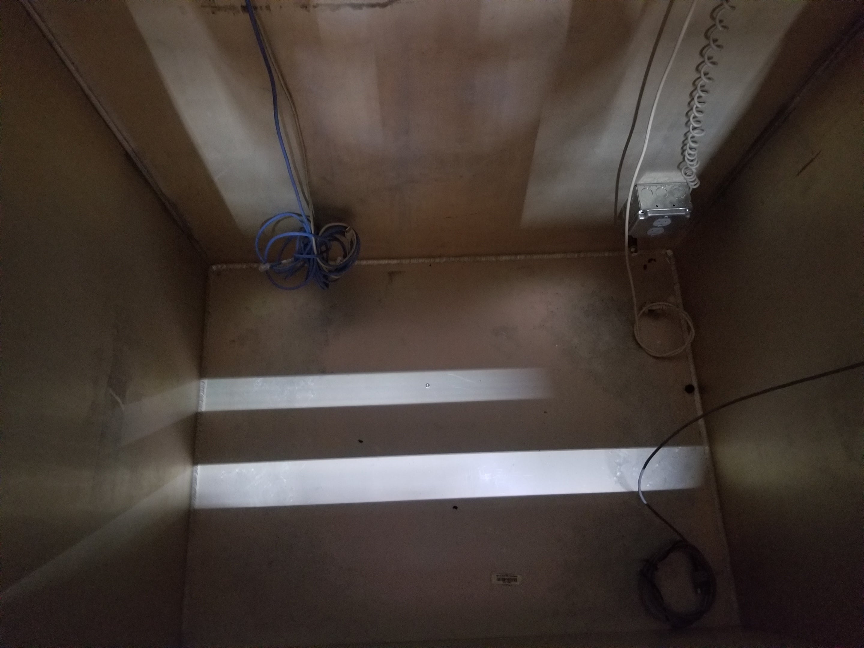 Used Abbess Instruments High Capacity Vacuum Chamber I.D. 43"W x 32"D x 63"H