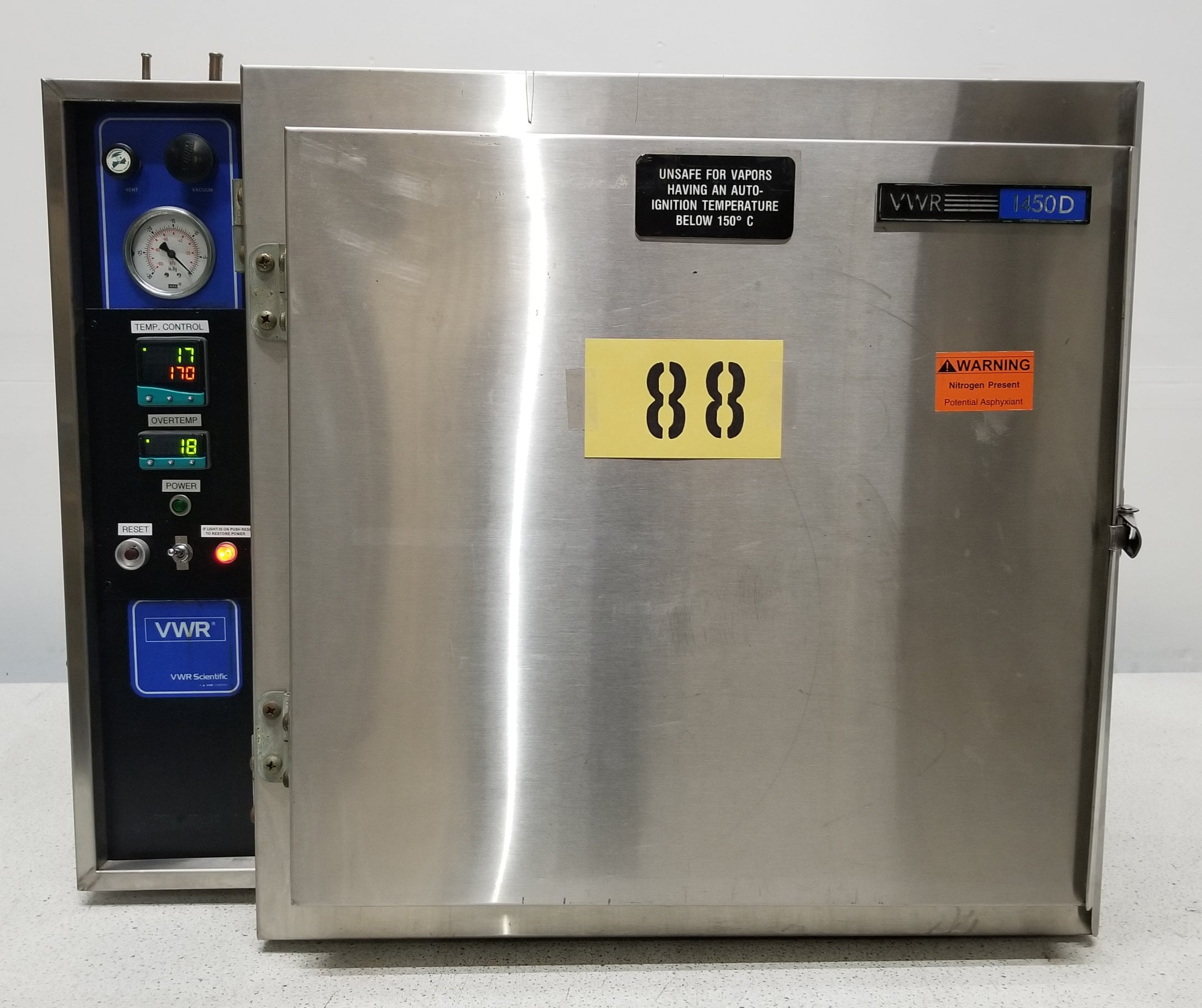 Used VWR SCIENTIFIC 1450DS Vacuum Oven
