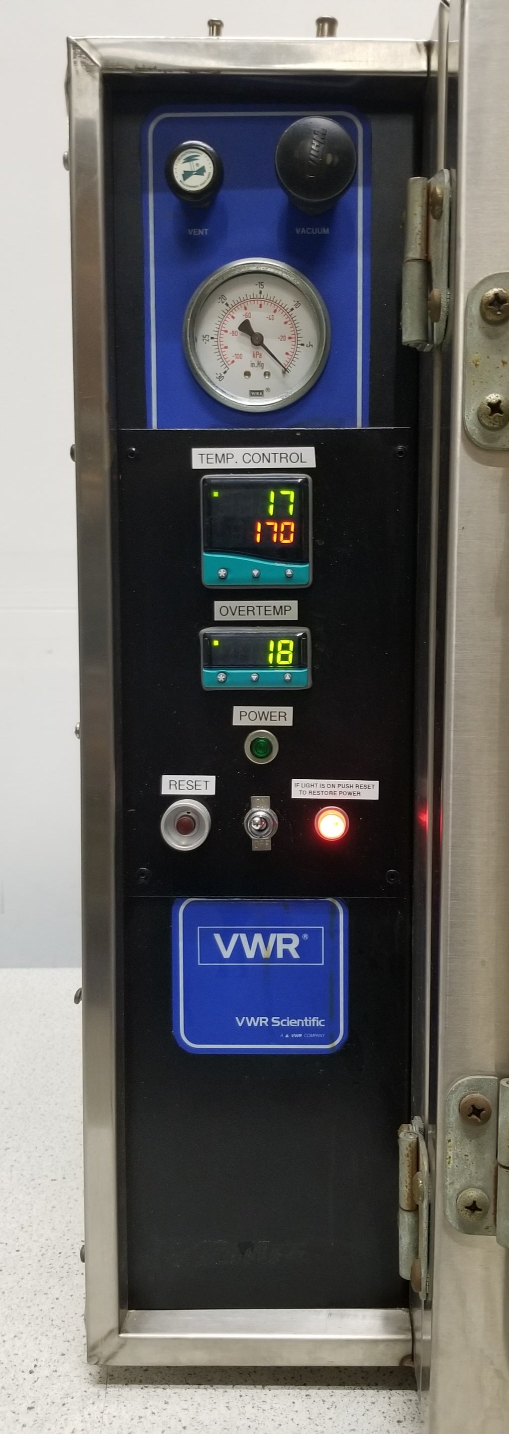 Used VWR SCIENTIFIC 1450DS Vacuum Oven