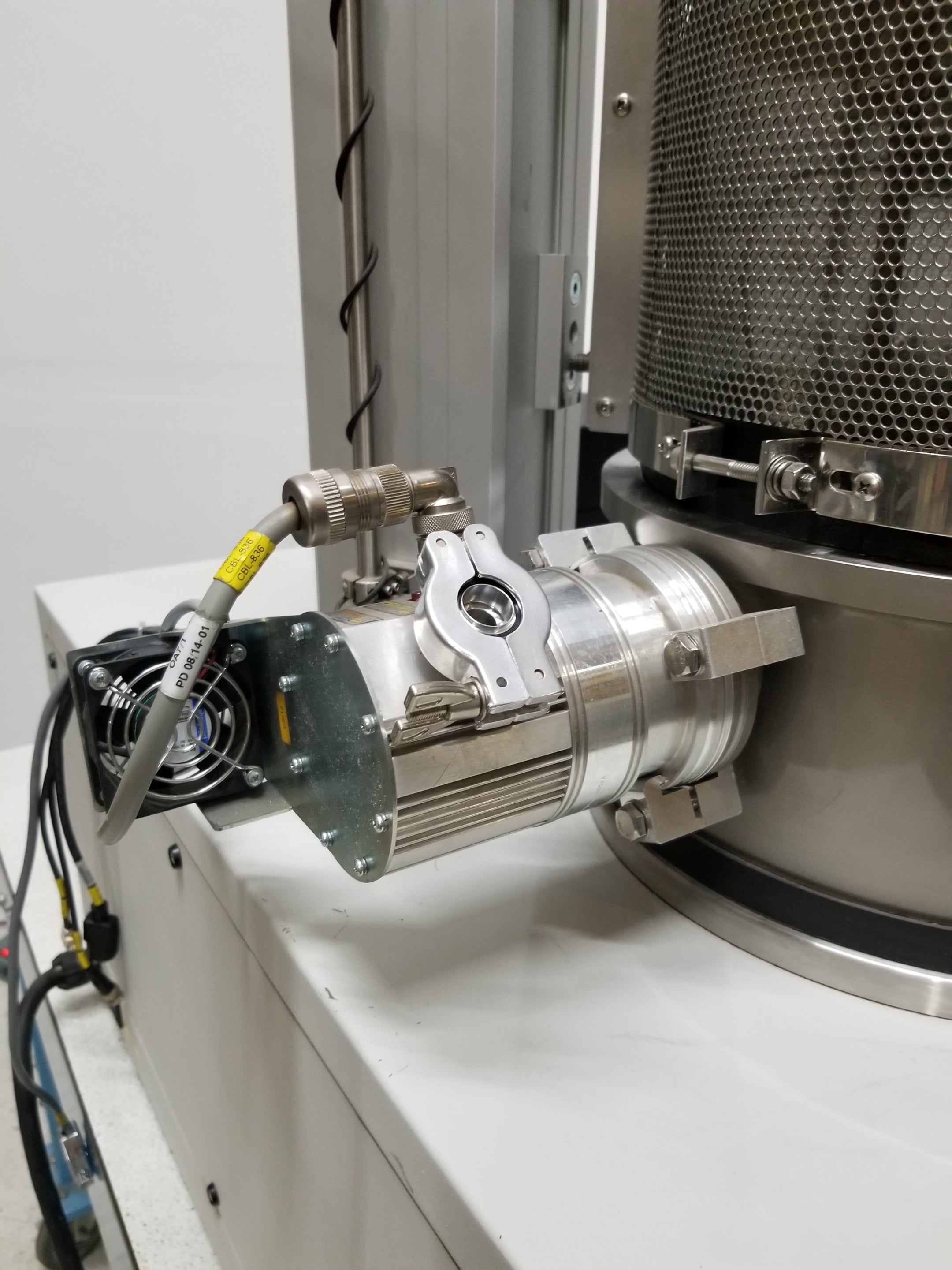 Used Denton Vacuum Bench Top Turbo Dual Source Thermal Evaporation Deposition System