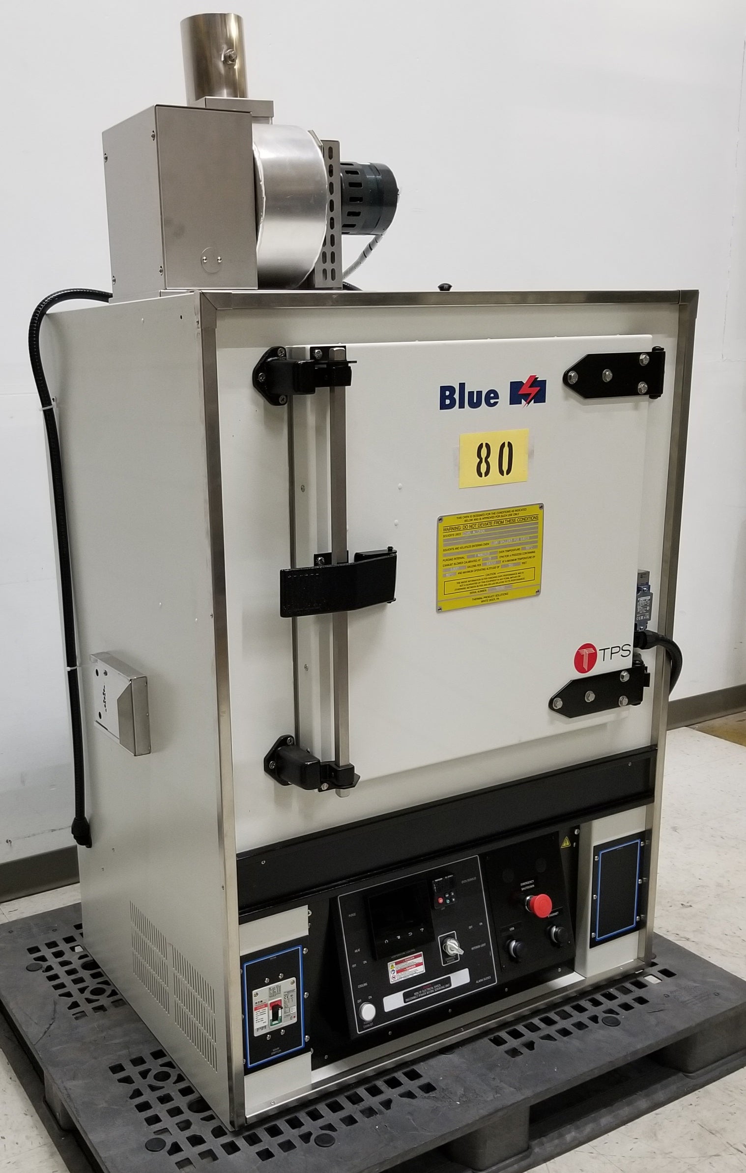 Used Blue M DCSA-206-E-F4T-ETO Class A Safety Solvent Drying Oven