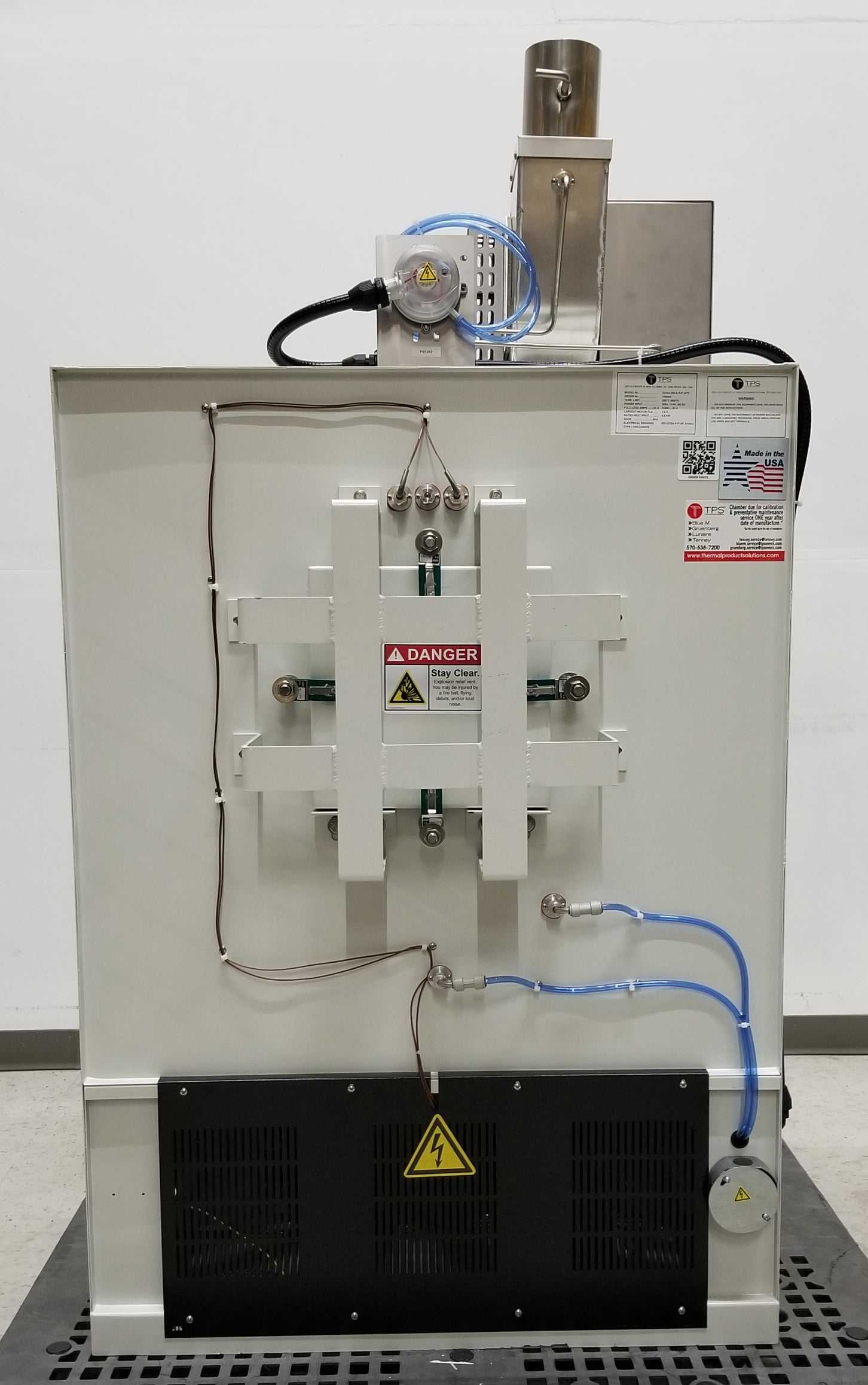 Used Blue M DCSA-206-E-F4T-ETO Class A Safety Solvent Drying Oven