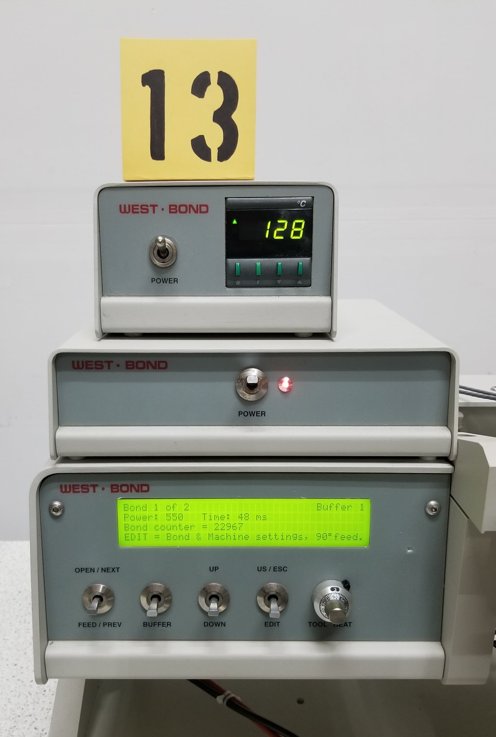 Used West Bond 7476E-79 Deep Access Wedge Wire Bonder