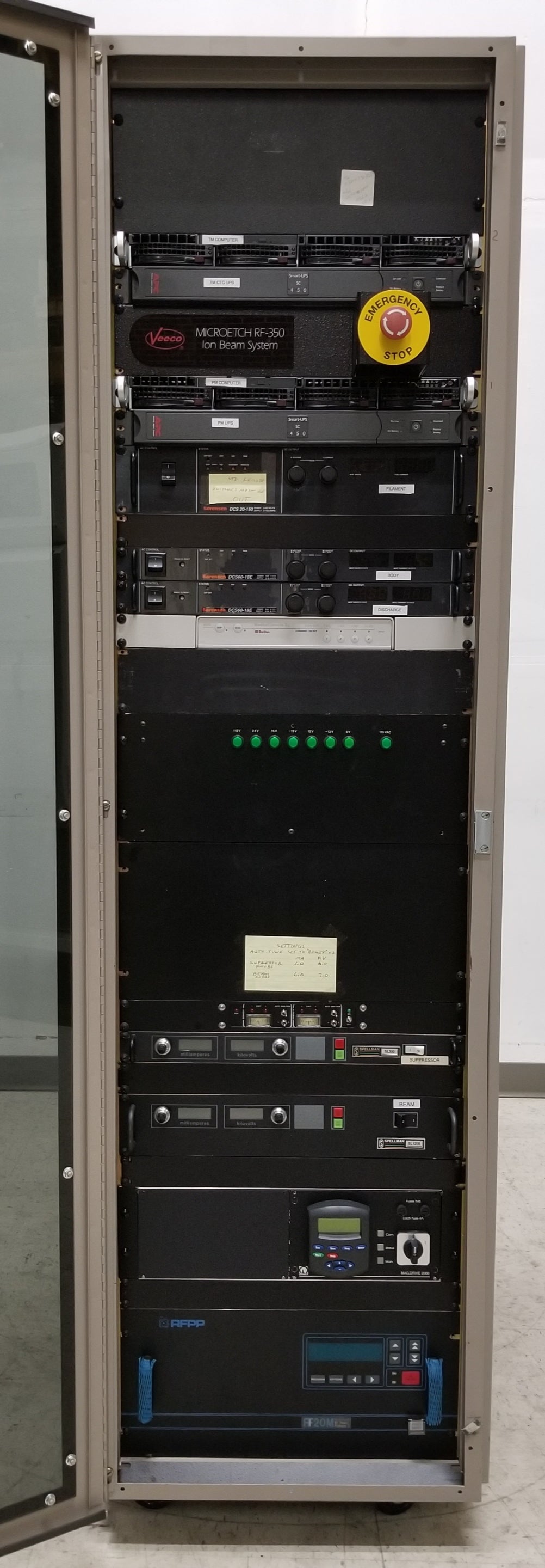 Used Veeco RF-350 Ion Beam Etching System