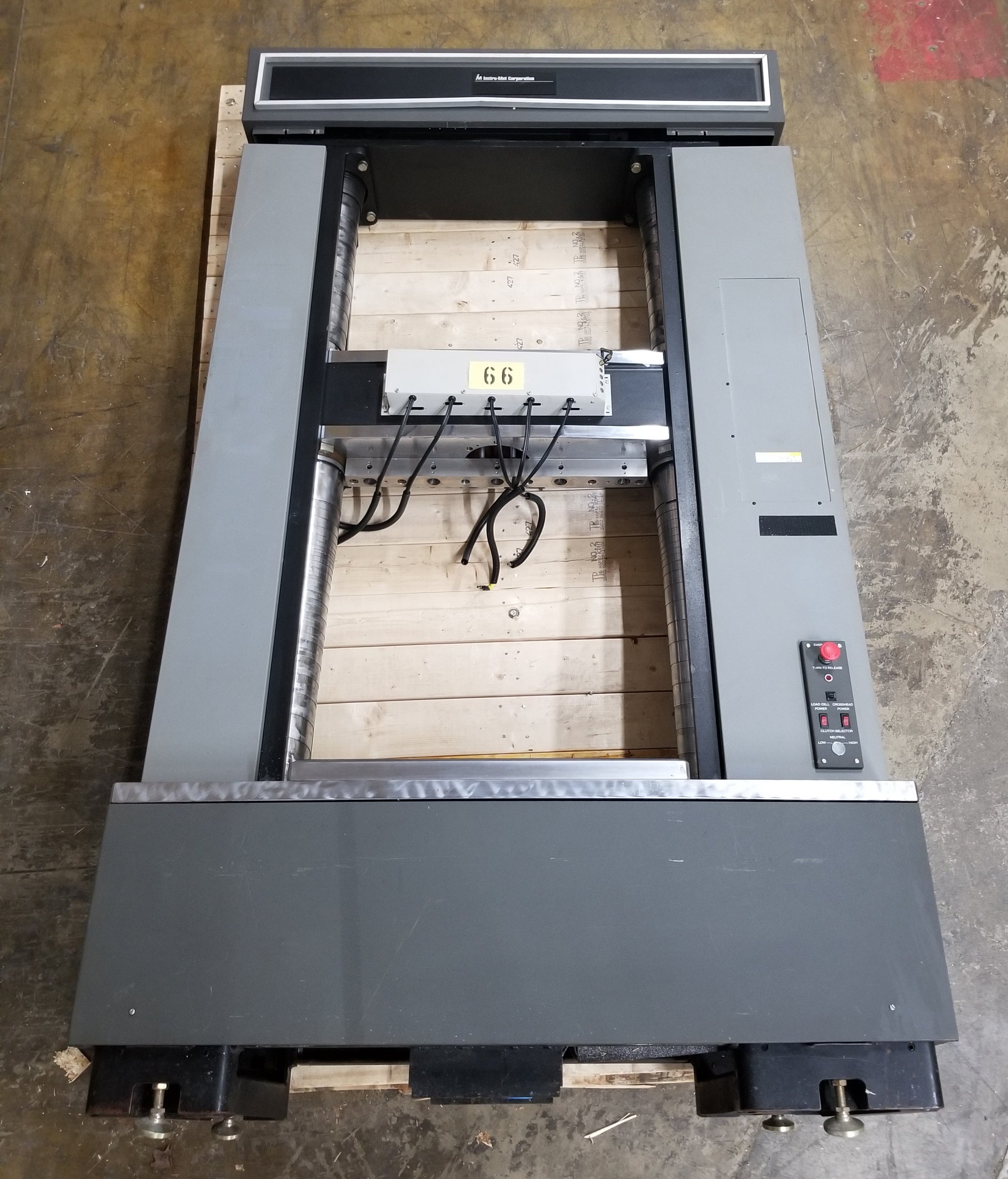 Used INSTRU-MET TTK 102/30 Tensile Tester Multi-Head Load Frame