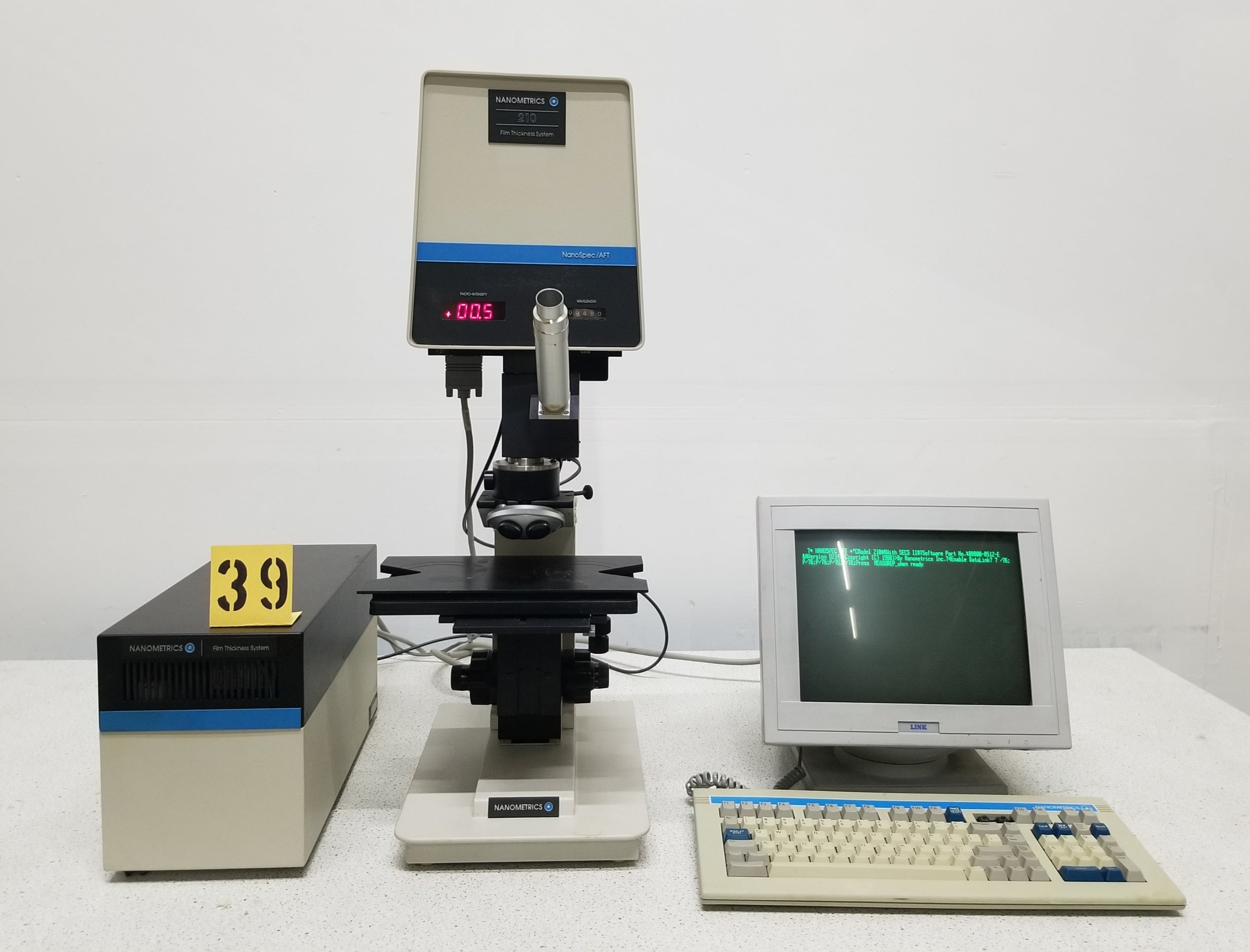 Used Nanometrics 210 Automated Film Thickness Measurement System