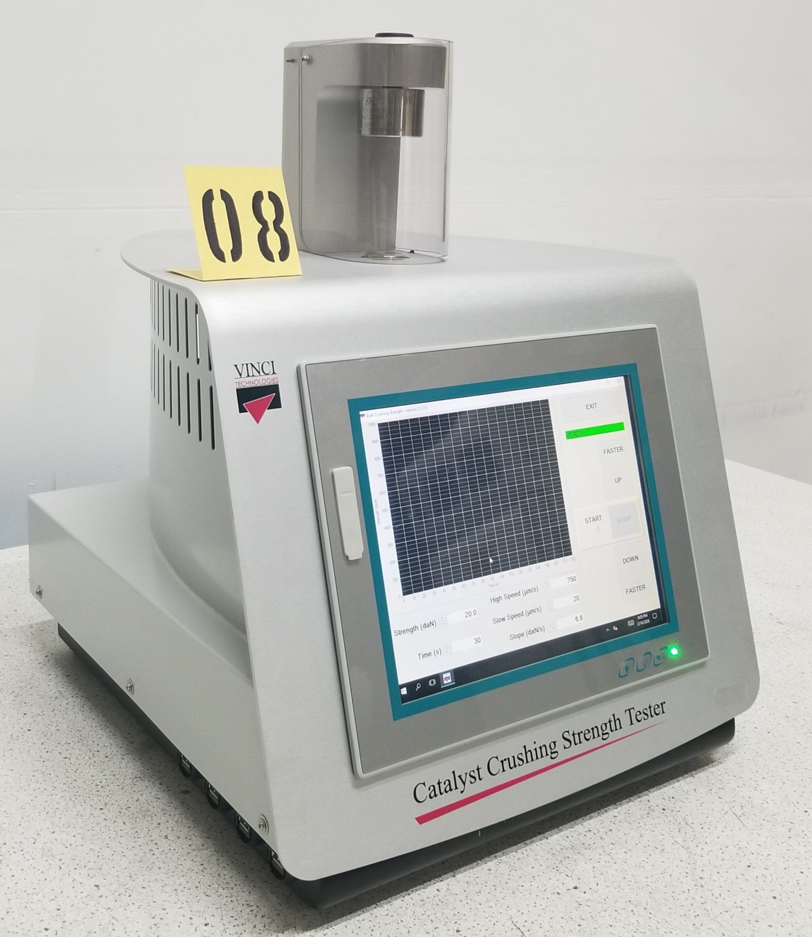 Used Vinci Technologies Catalyst Crushing Strength Tester