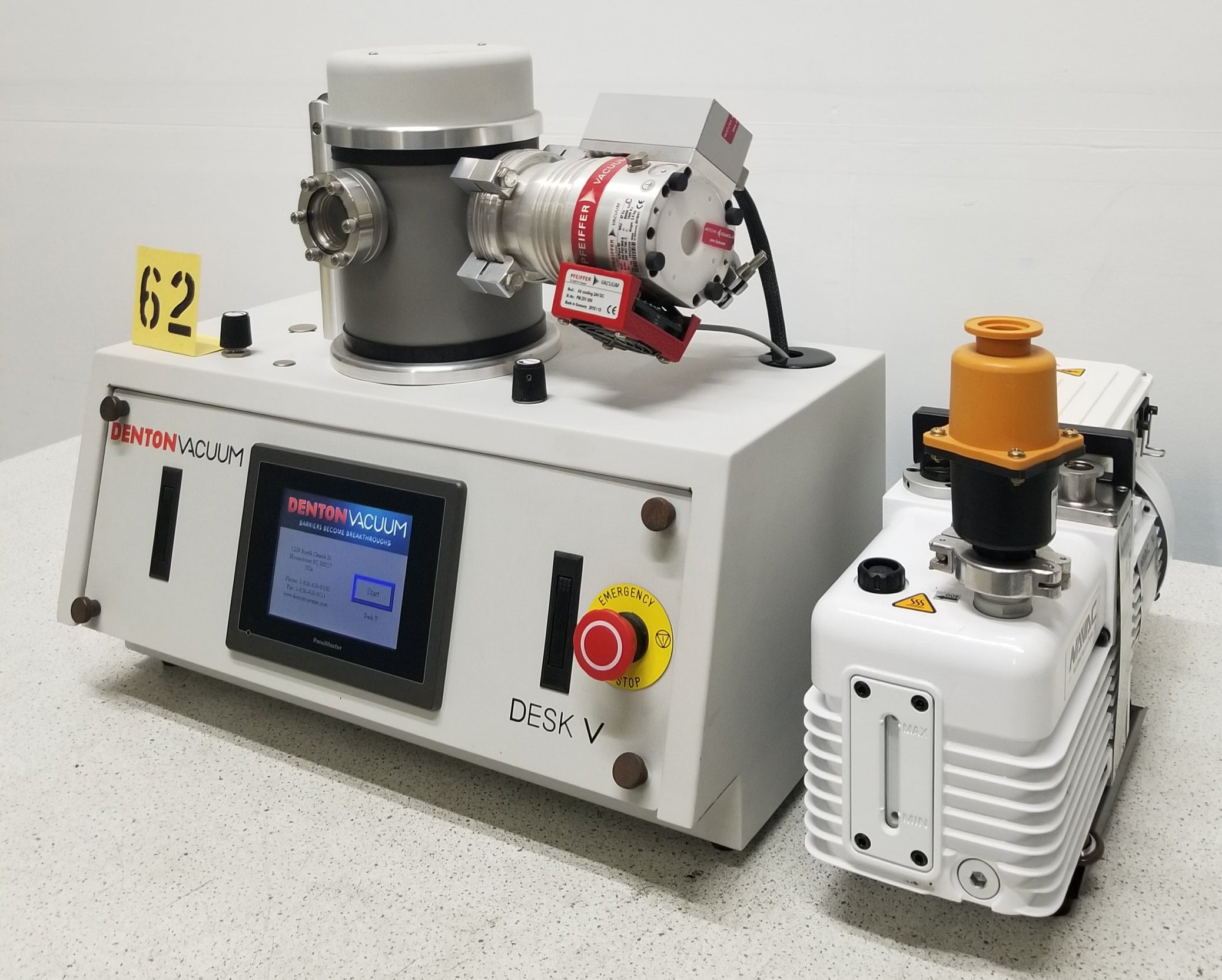 Used Denton Vacuum Desk V TSC Turbo Sputter Coater