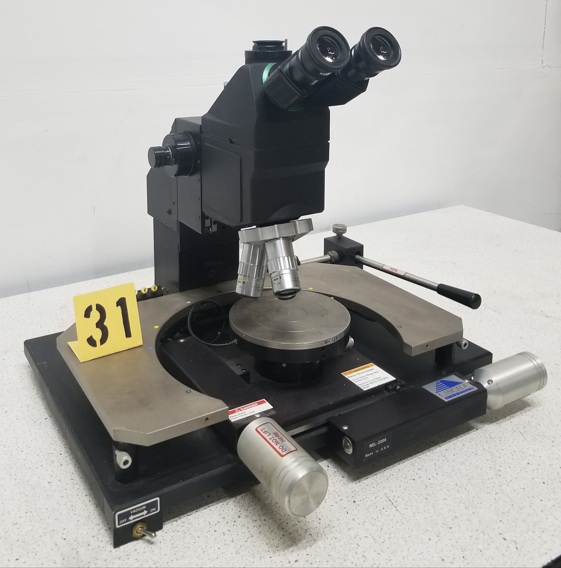 Used Cascade REL-3200 Manual Analytical Probe Station