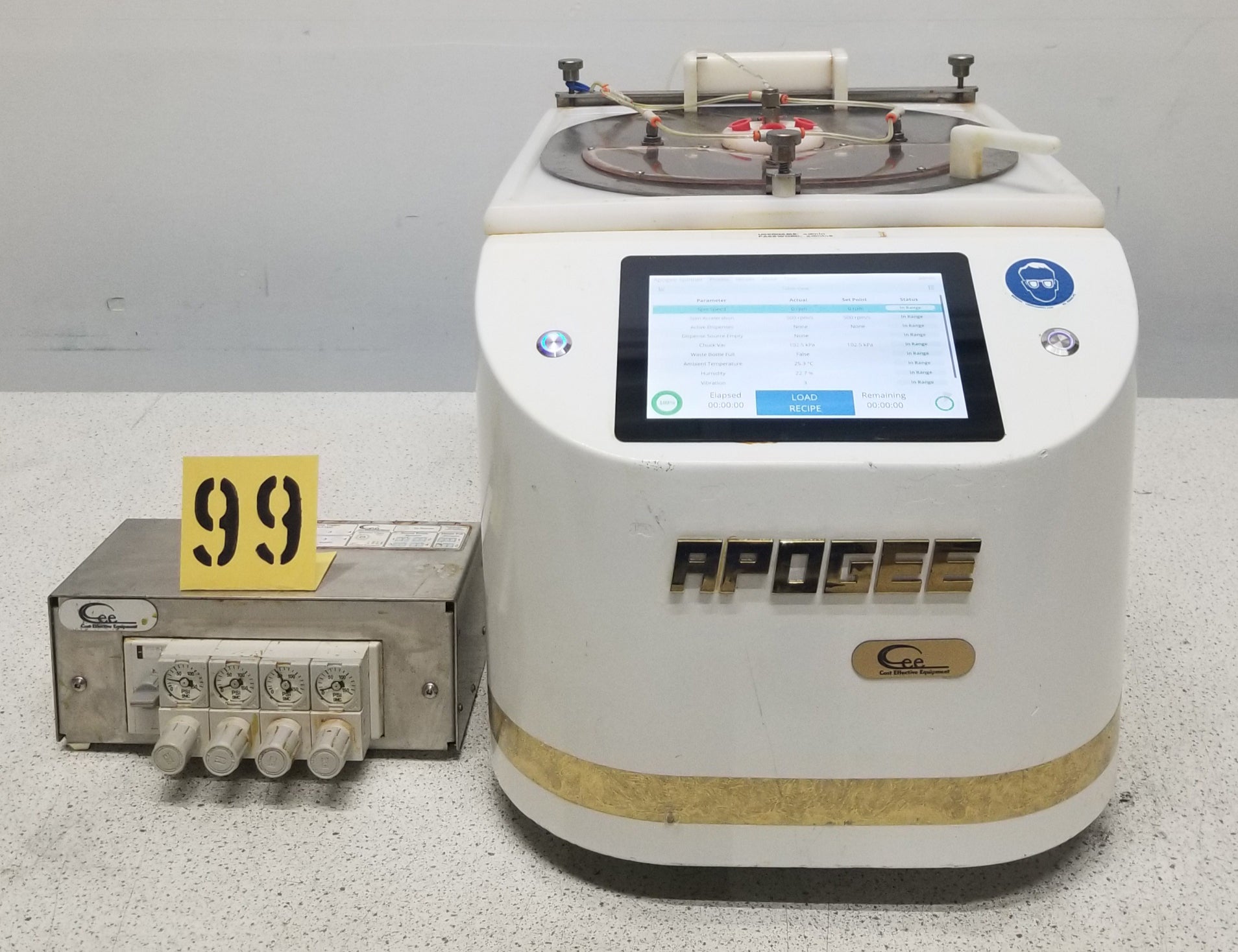 Used CEE Apogee 200 Benchtop Spin Coater