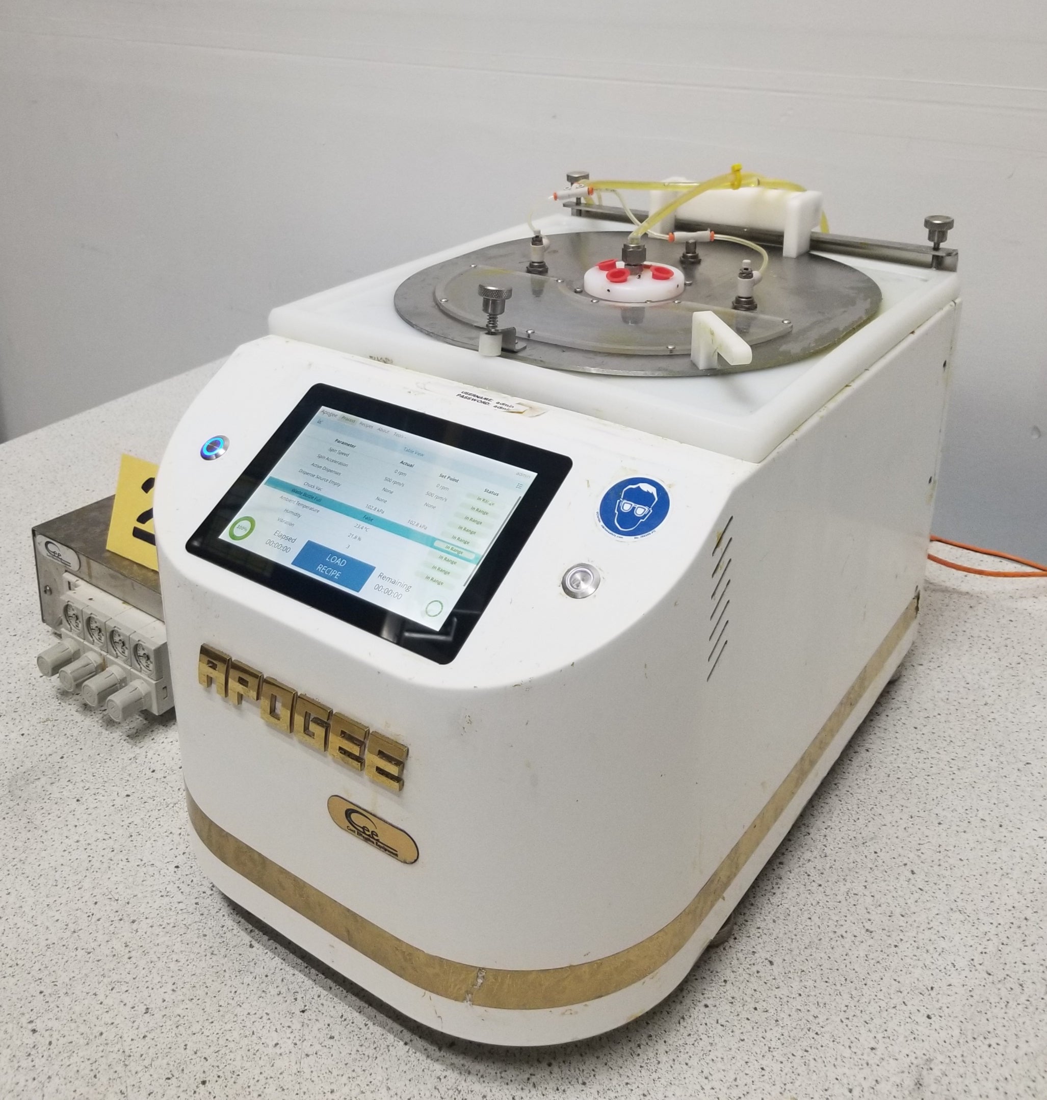 Used CEE Apogee 200 Benchtop Spin Coater