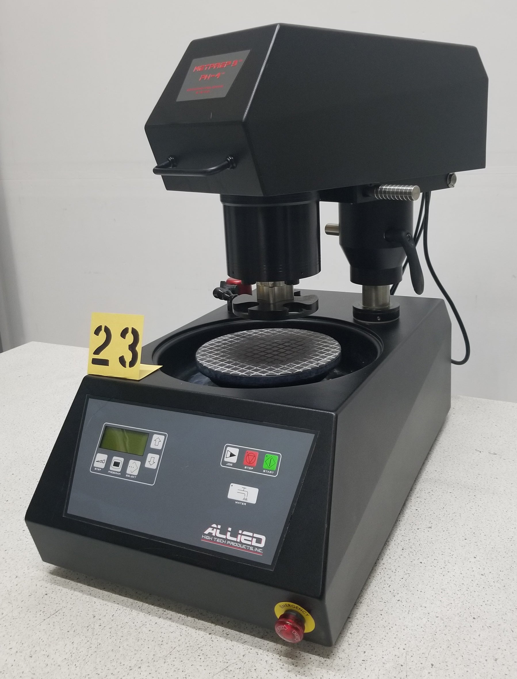 Used Allied High Tech Metprep 3 Polisher with PH-4 Power Head