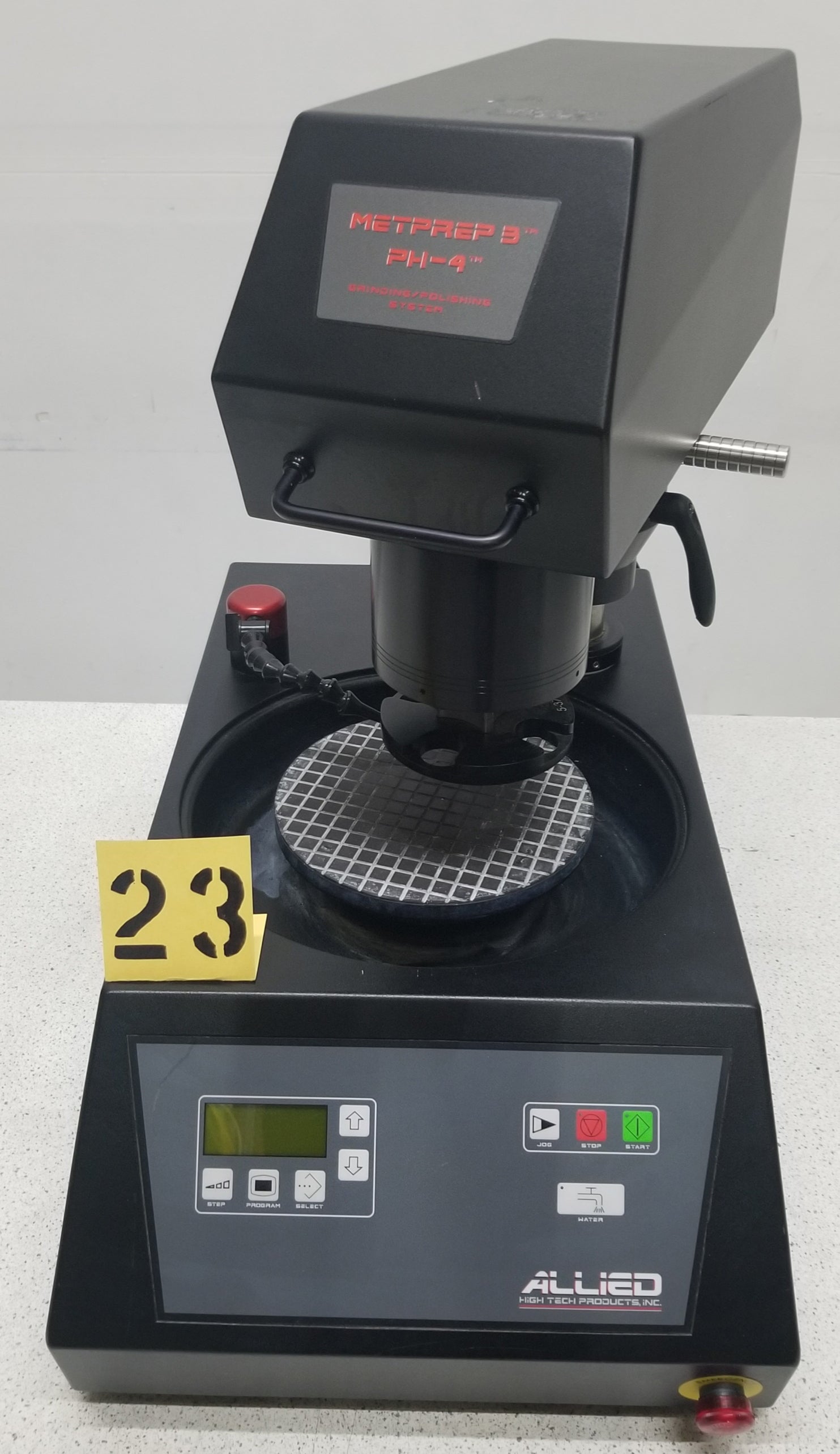 Used Allied High Tech Metprep 3 Polisher with PH-4 Power Head