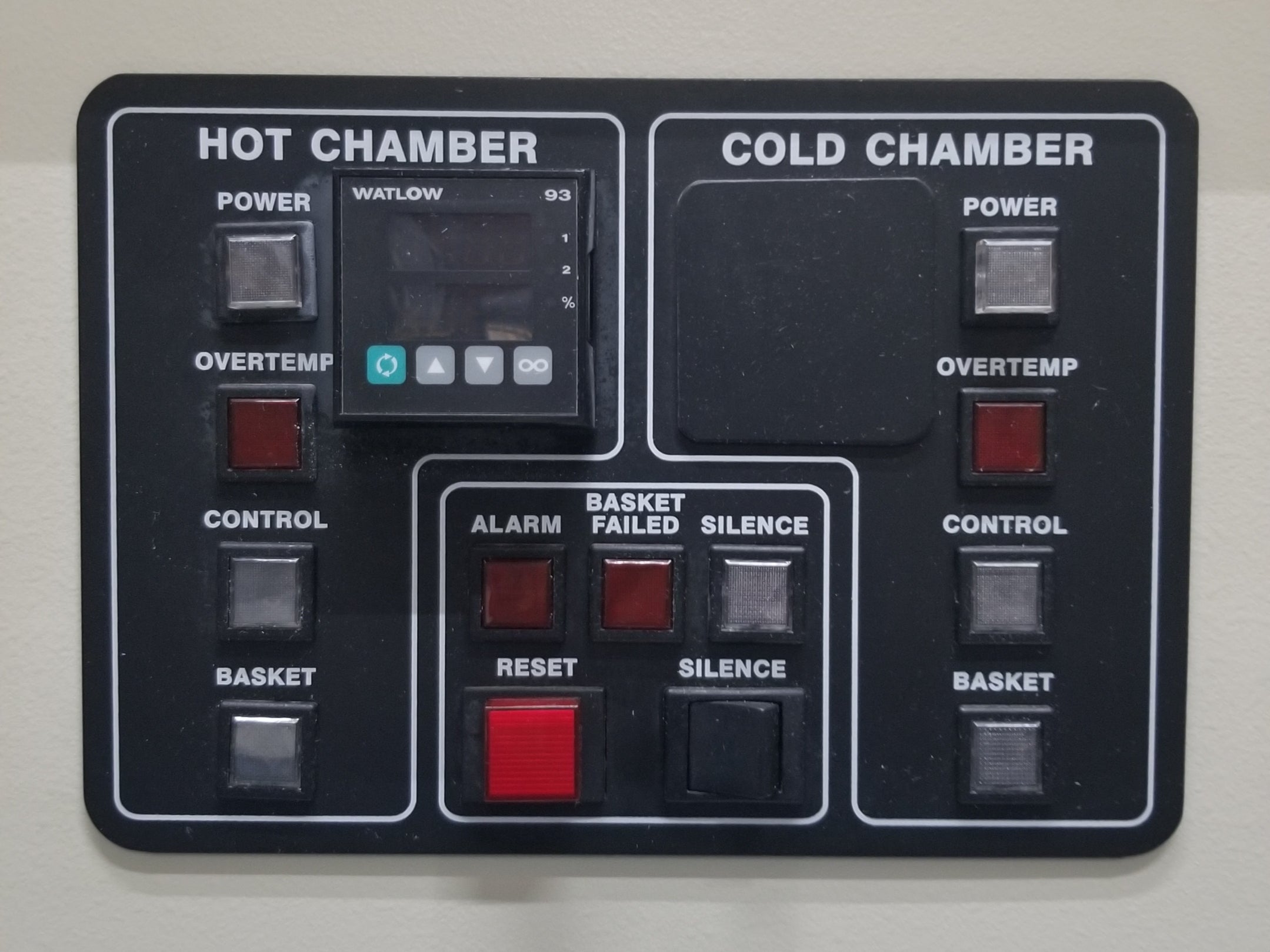 Used Tenney Thermal Shock Jr Benchtop Thermal Shock Chamber