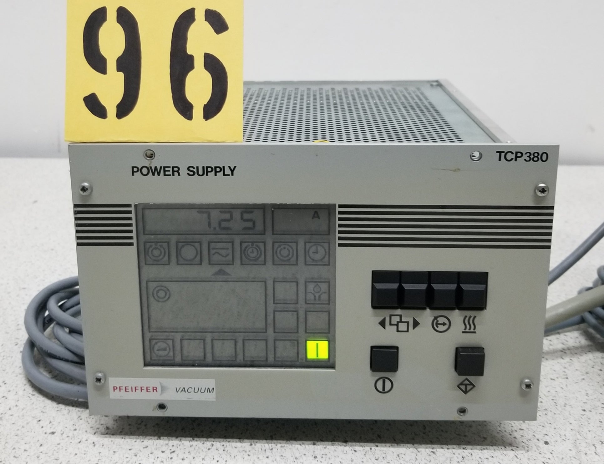 Used Pfeiffer TPU 450H Turbo Pump DN100CF Conflat W/ TCP380 Controller