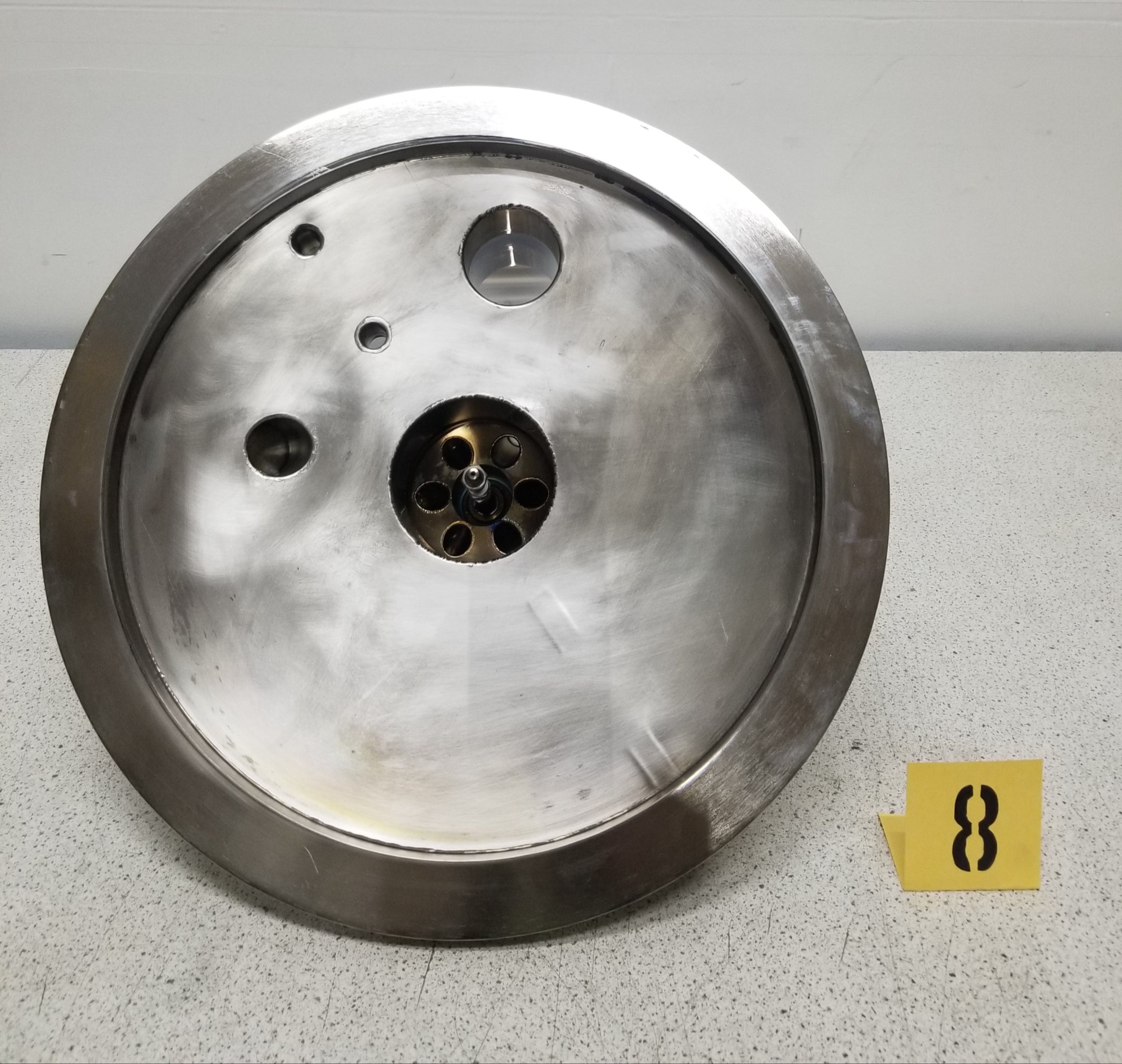 Used AJA International Stainless Vacuum Base Plate