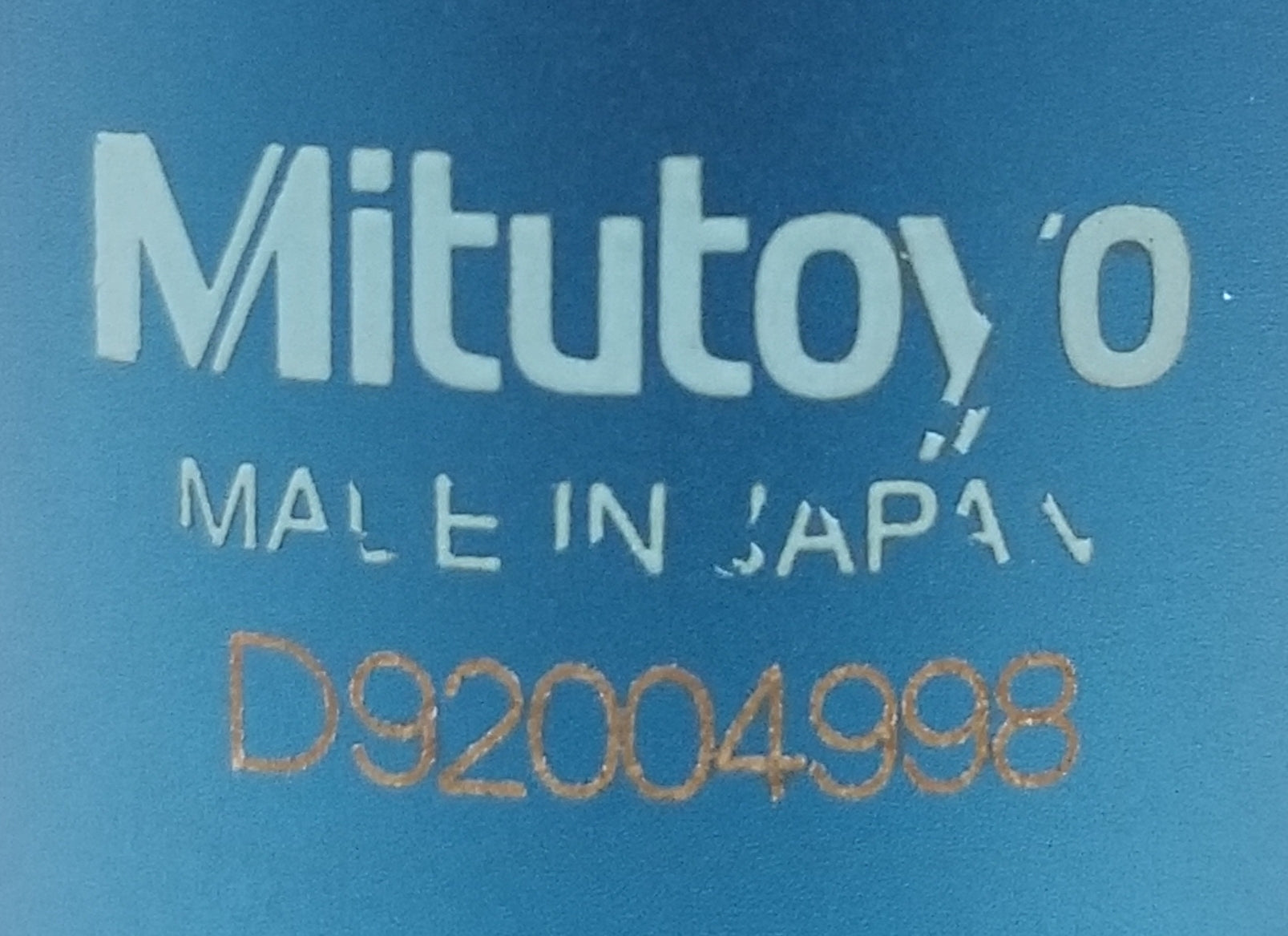 Used Mitutoyo NUV 50X Near UV Microscope Objective