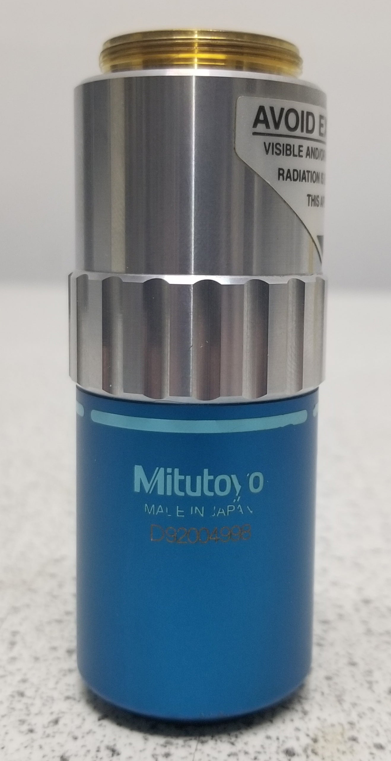 Used Mitutoyo NUV 50X Near UV Microscope Objective