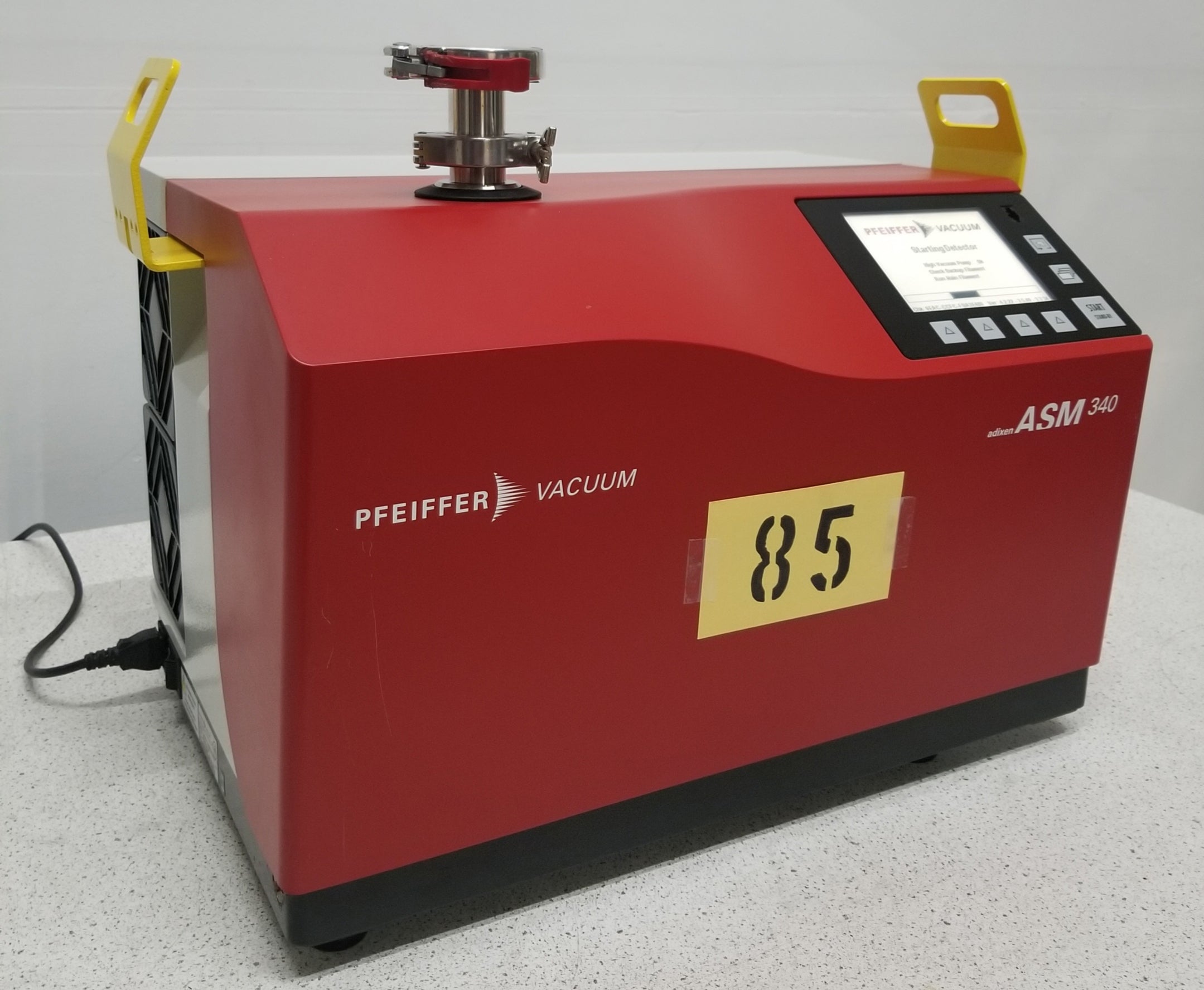 Used Pfeiffer ASM 340 Helium Leak Detector
