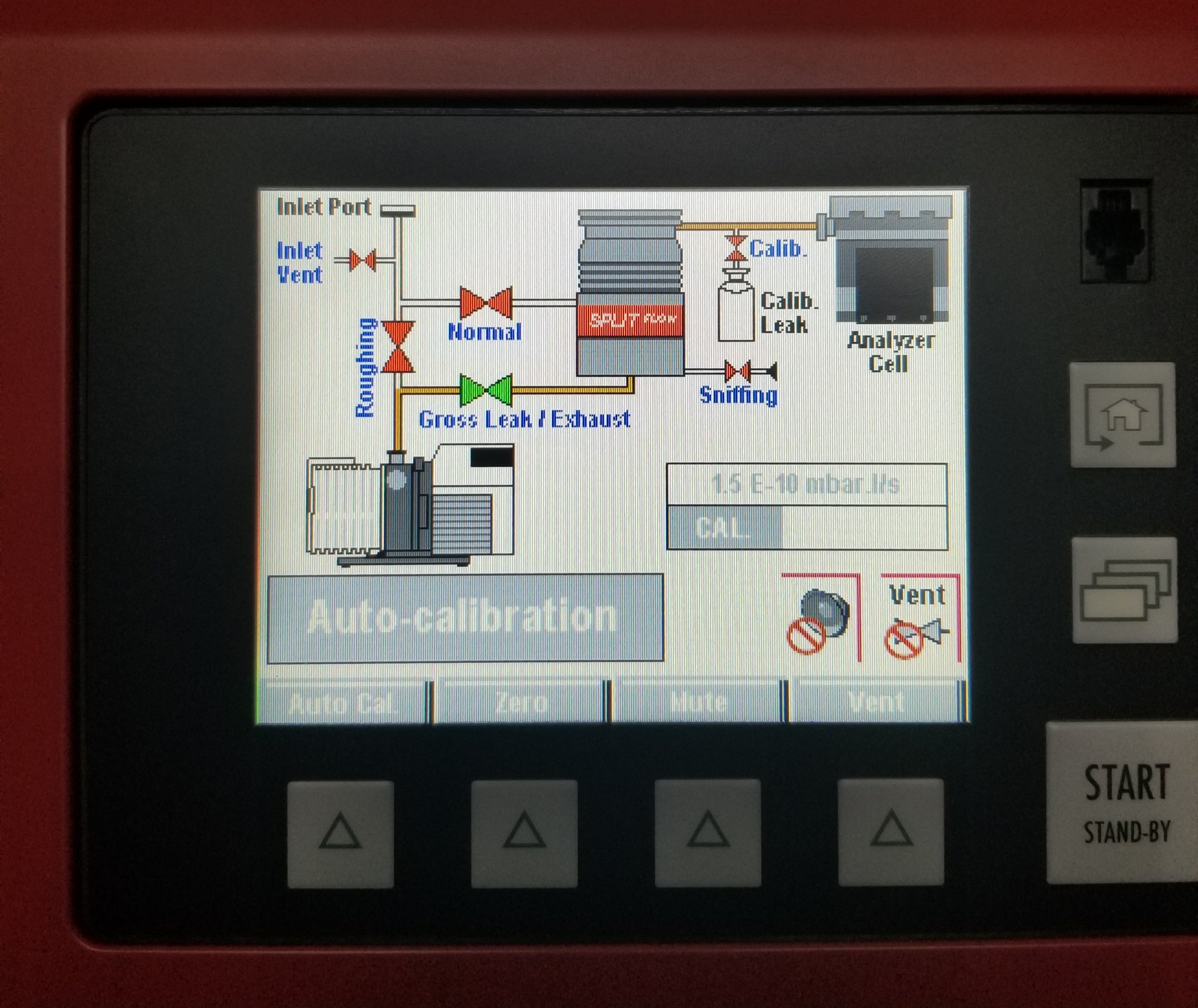 Used Pfeiffer ASM 340 Helium Leak Detector
