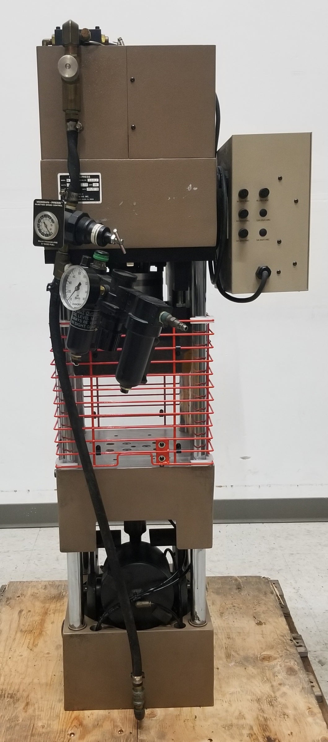 Used Morgan Press G-55T Injection Molding Press