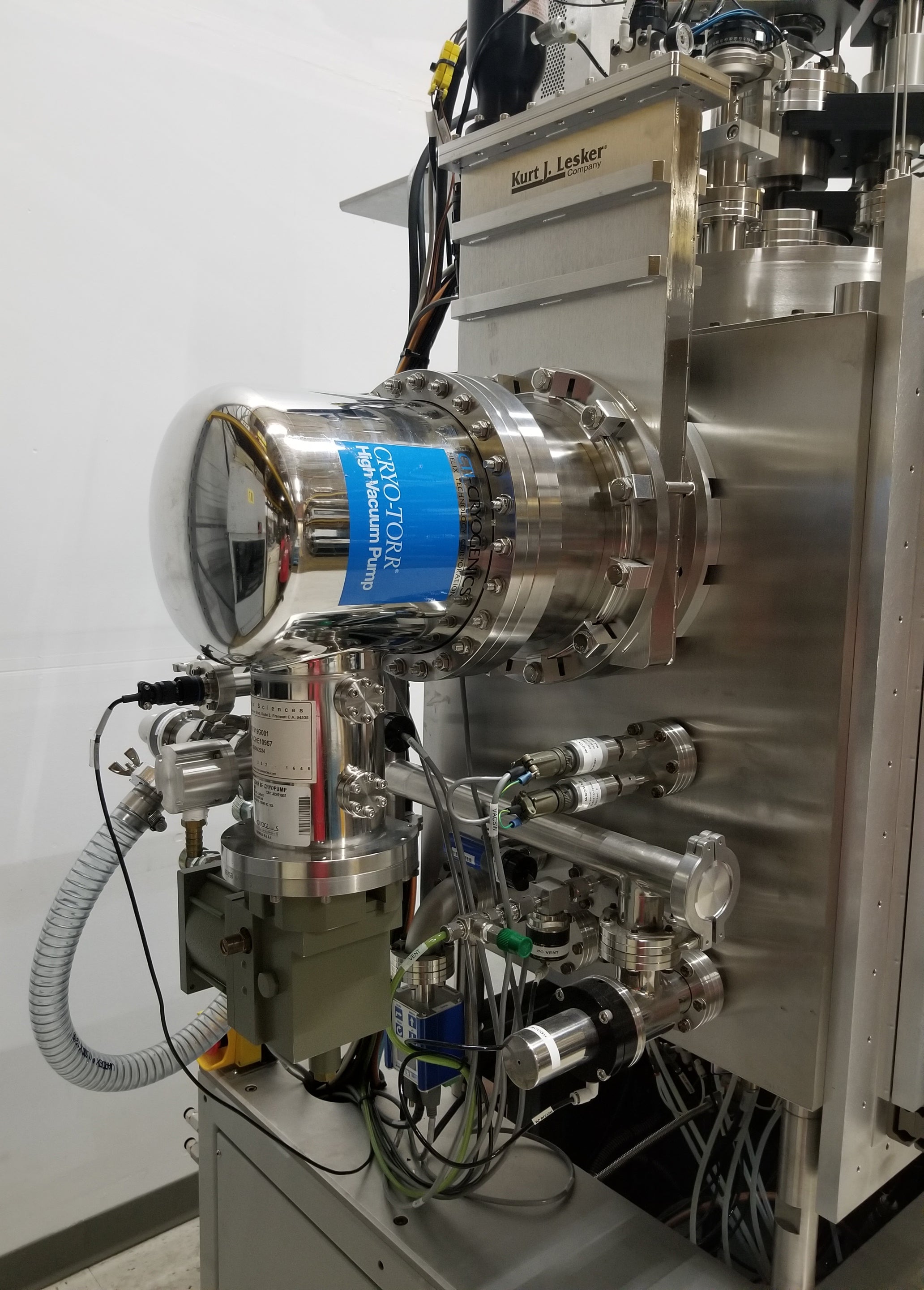Kurt J Lesker PVD 150 Mini Spectros RF/DC Magnetron Sputtering Thin Film Deposition System