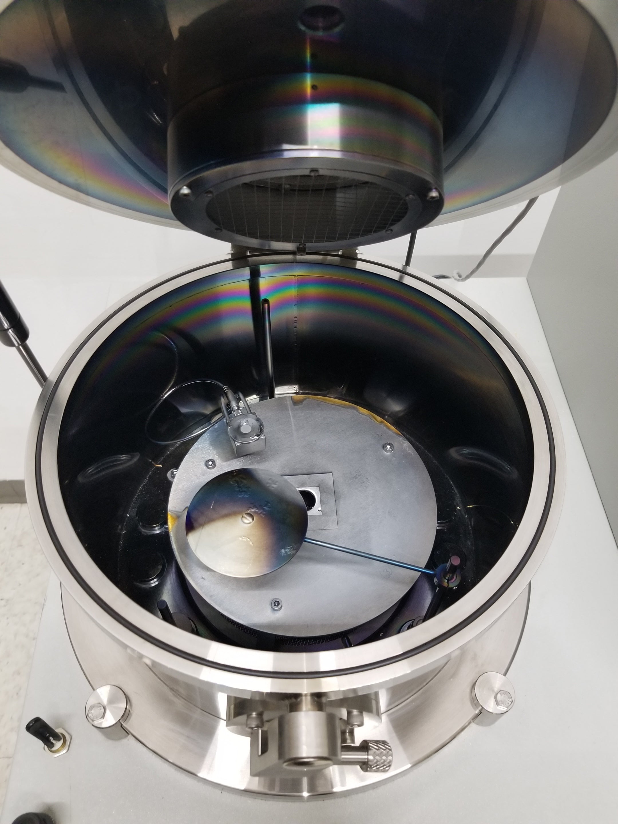 Used Denton Vacuum DV-502A Single Target DC Sputtering System