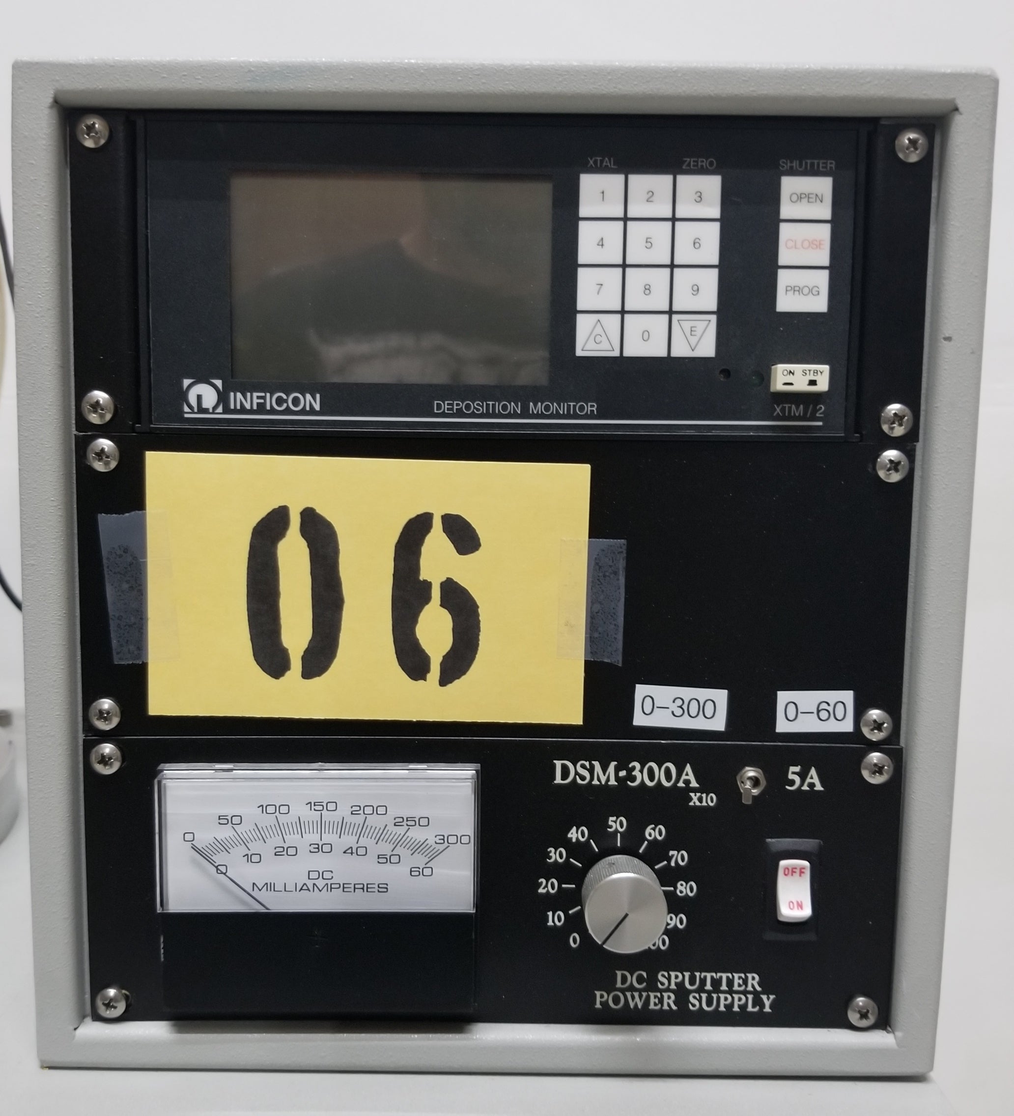Used Denton Vacuum DV-502A Single Target DC Sputtering System