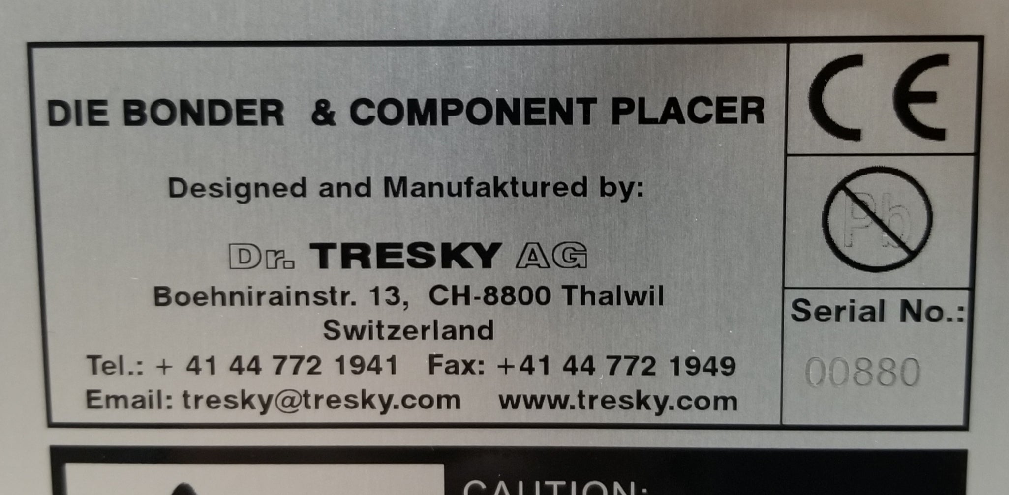 Tresky T-3000-HF High Force Flip Chip Bonder