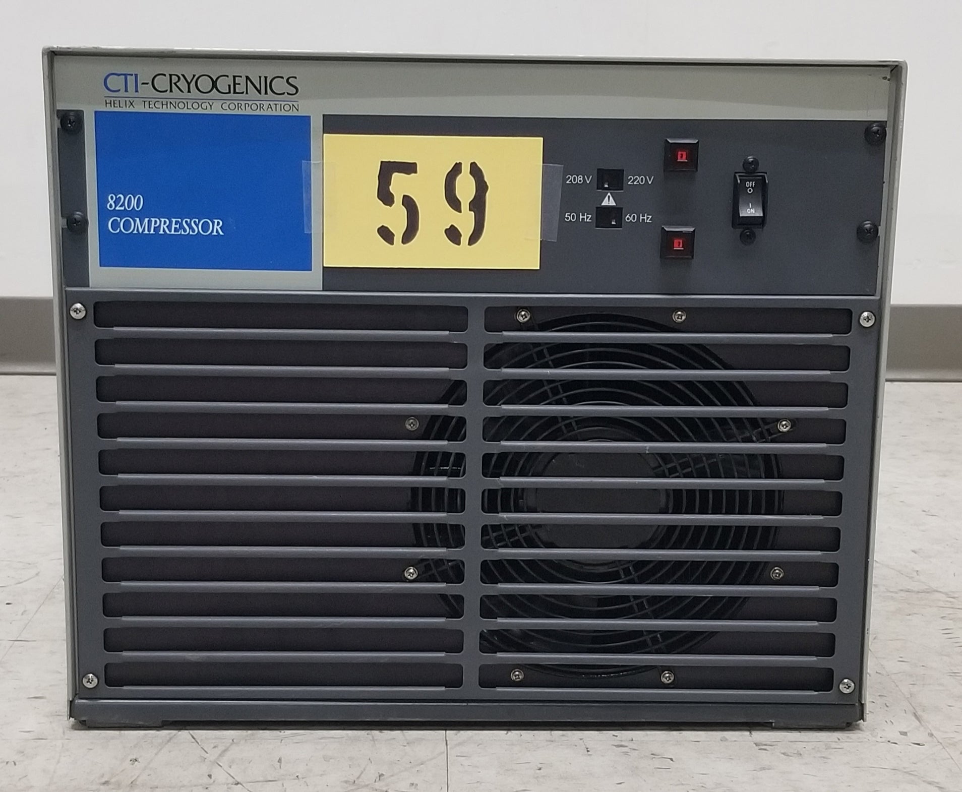 CTI 8200 Rebuilt Cryo Compressor Air Cooled Single Phase
