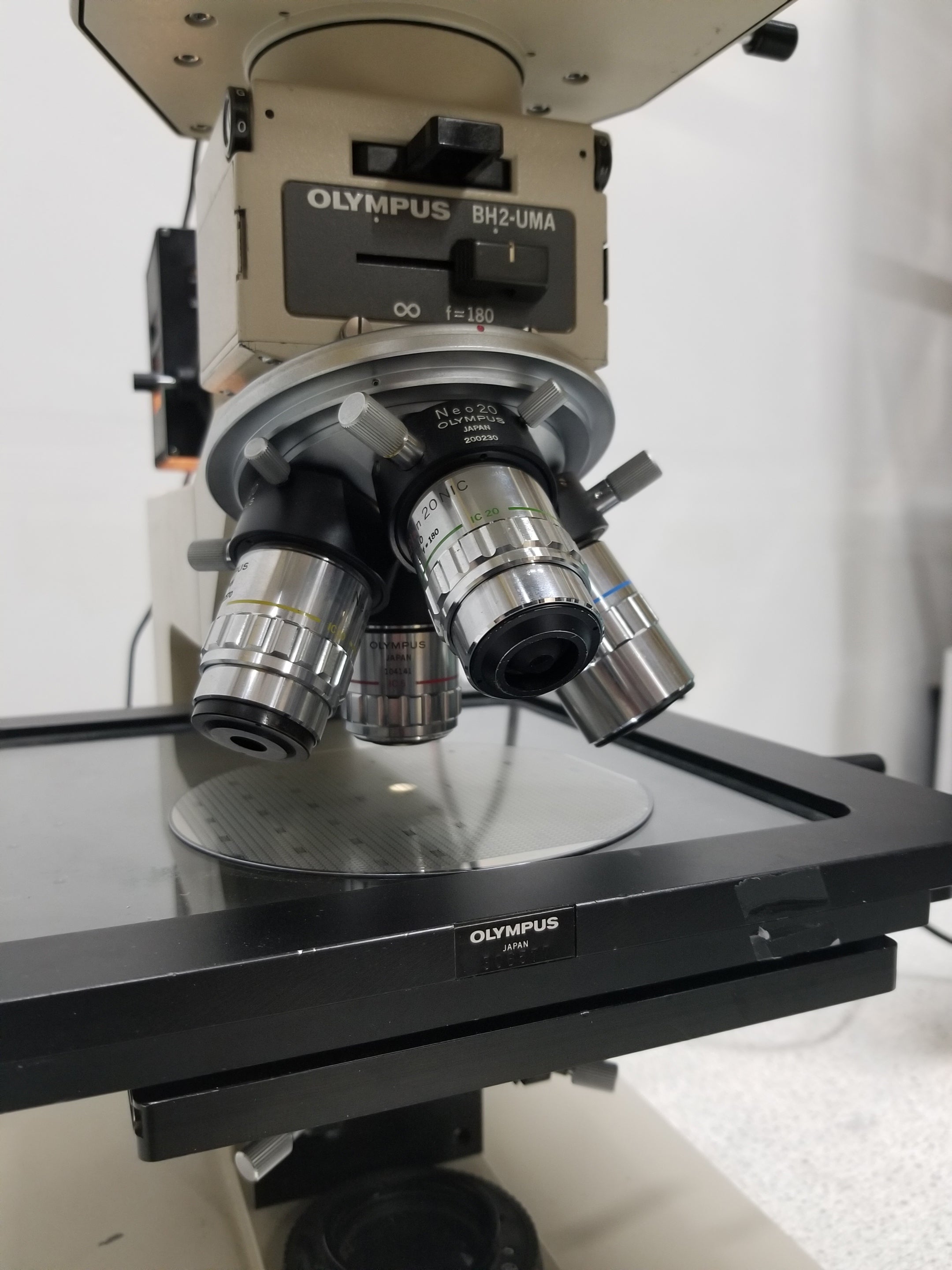Used Olympus BH-2 MJLT Nomarski Inspection Microscope