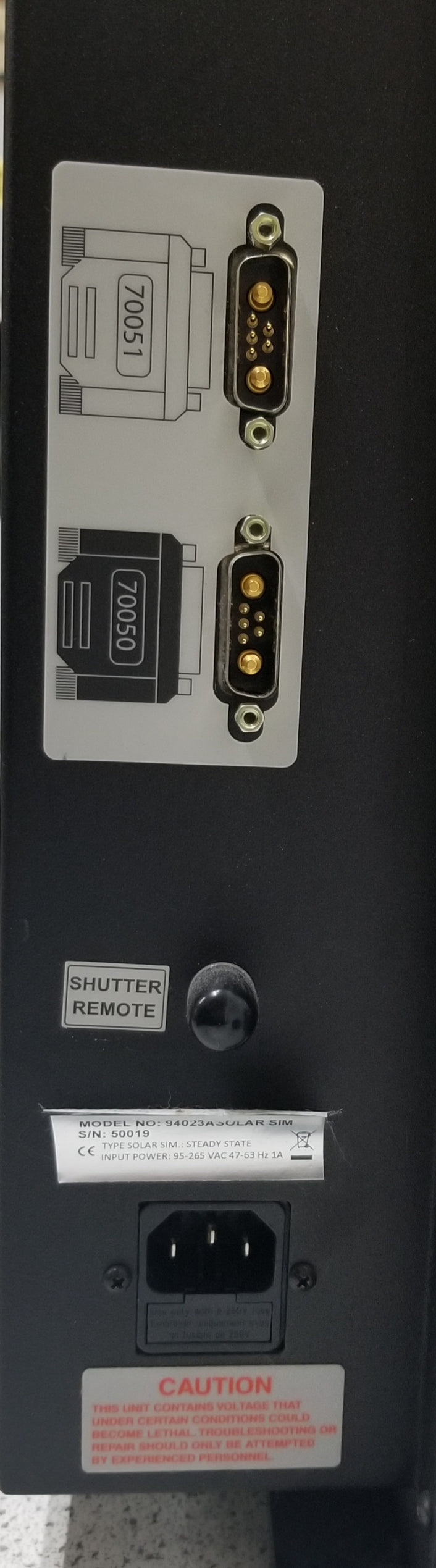 Used Newport Oriel SoI3A Class AAA Solar Simulator