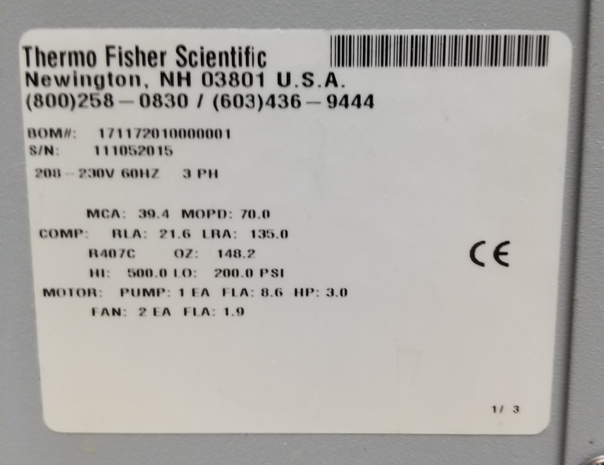 Used Neslab Thermoflex 15000 Air Cooler Refrigerated Recirculating Chiller