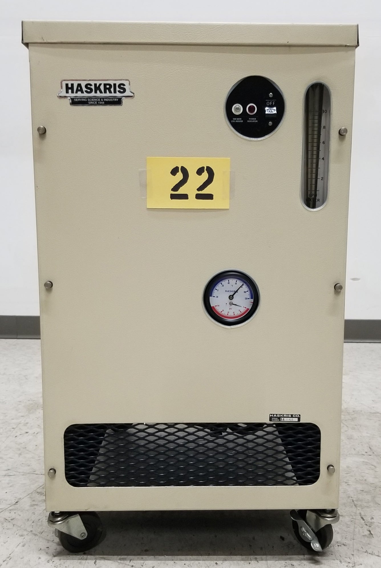 HASKRIS WW1 Water to Water Heat Exchanger