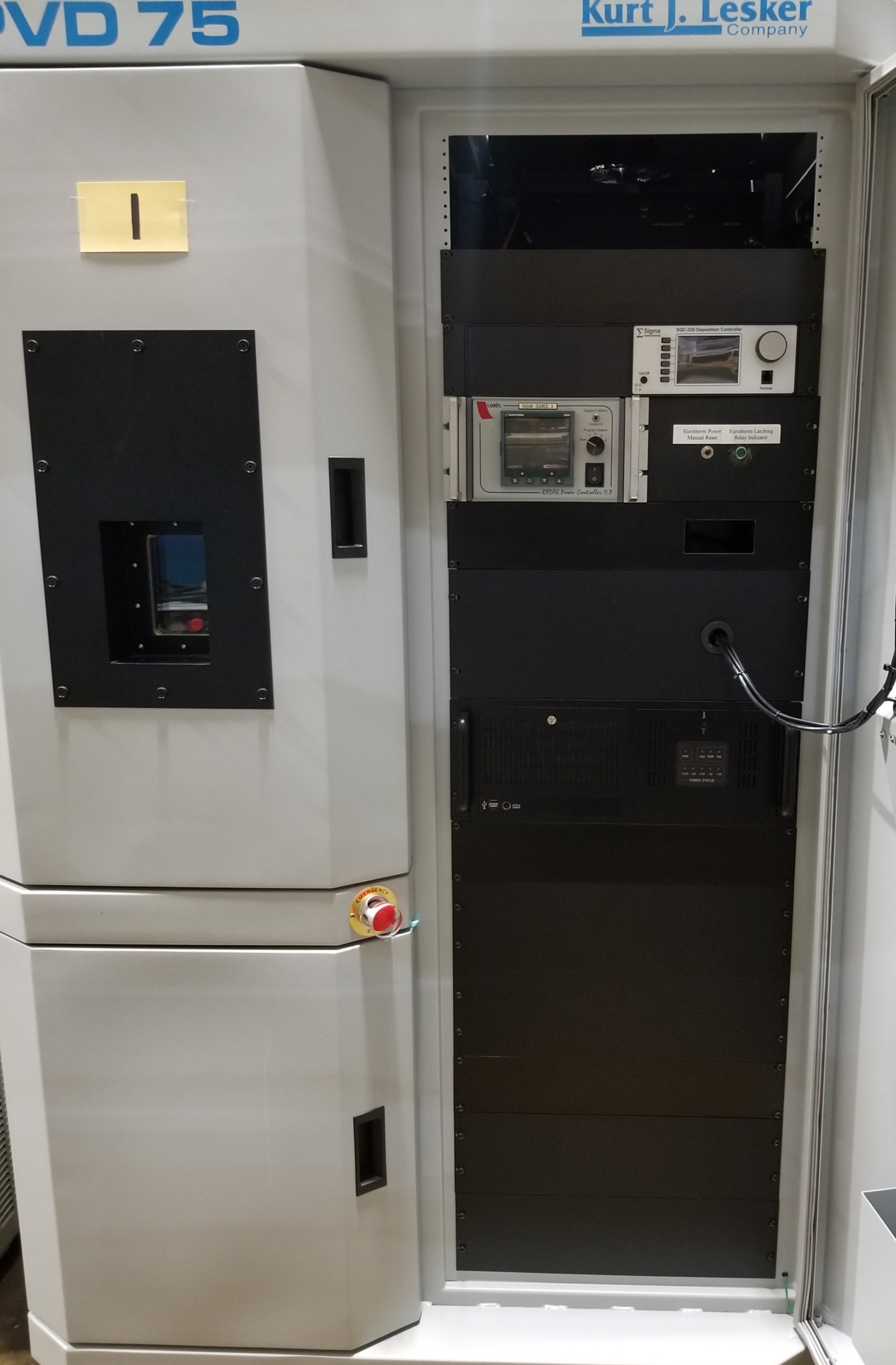 Kurt J Lesker PVD 75 OLED Organic Materials Evaporation Deposition System
