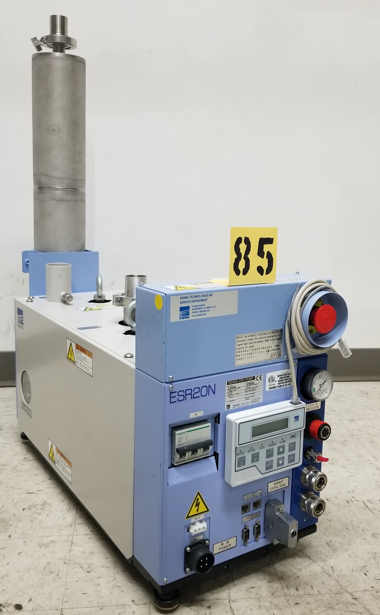 Used EBARA ESR20N Dry Vacuum Pump