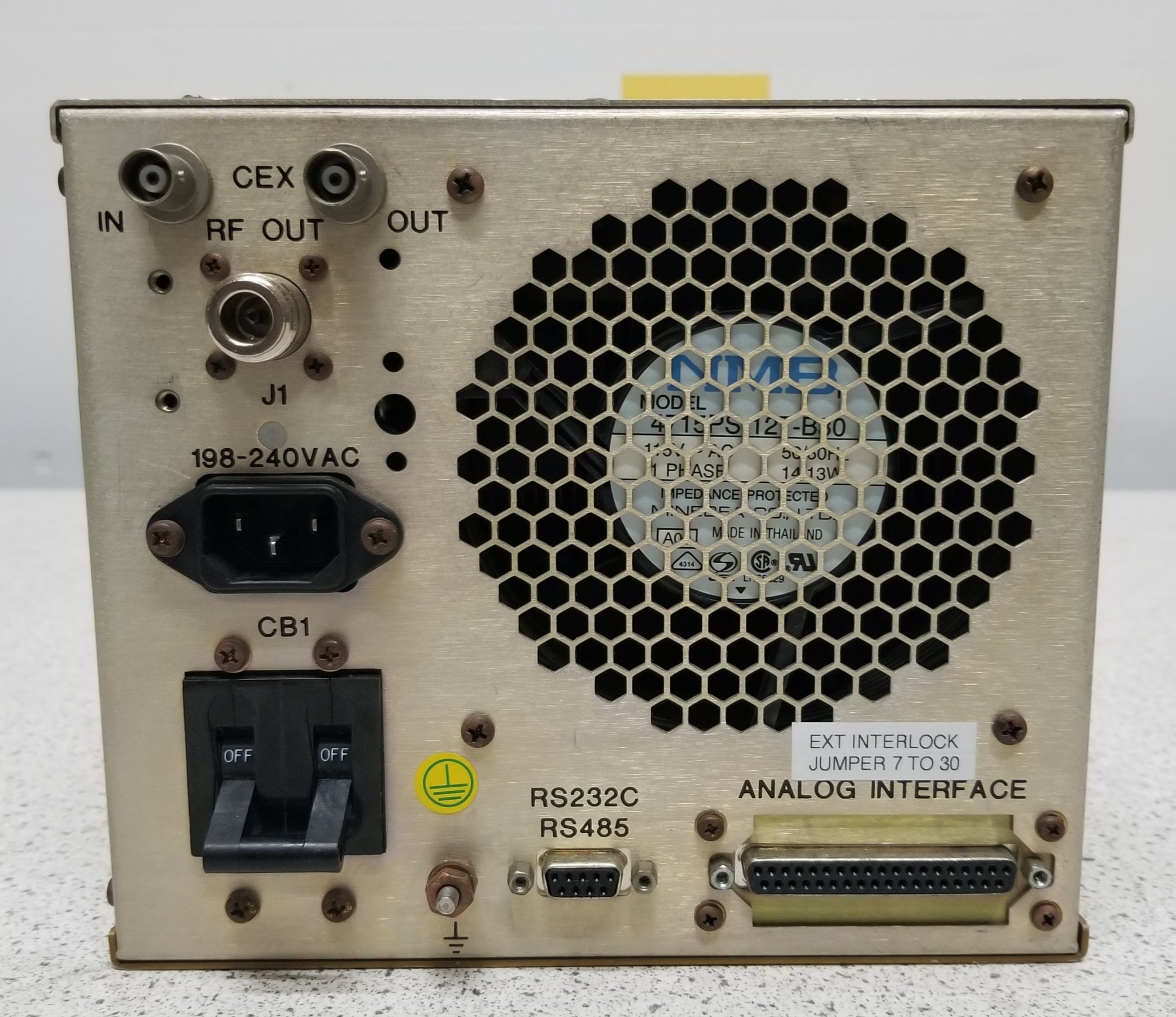 Used RF Power Products RF5S 13.56 Mhz 500-Watt RF Generator