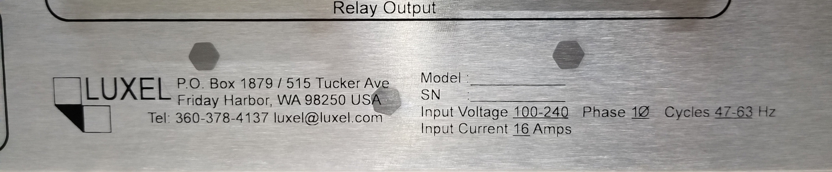 LUXEL RADAK Series V Furnace Controller &amp; Power Supply