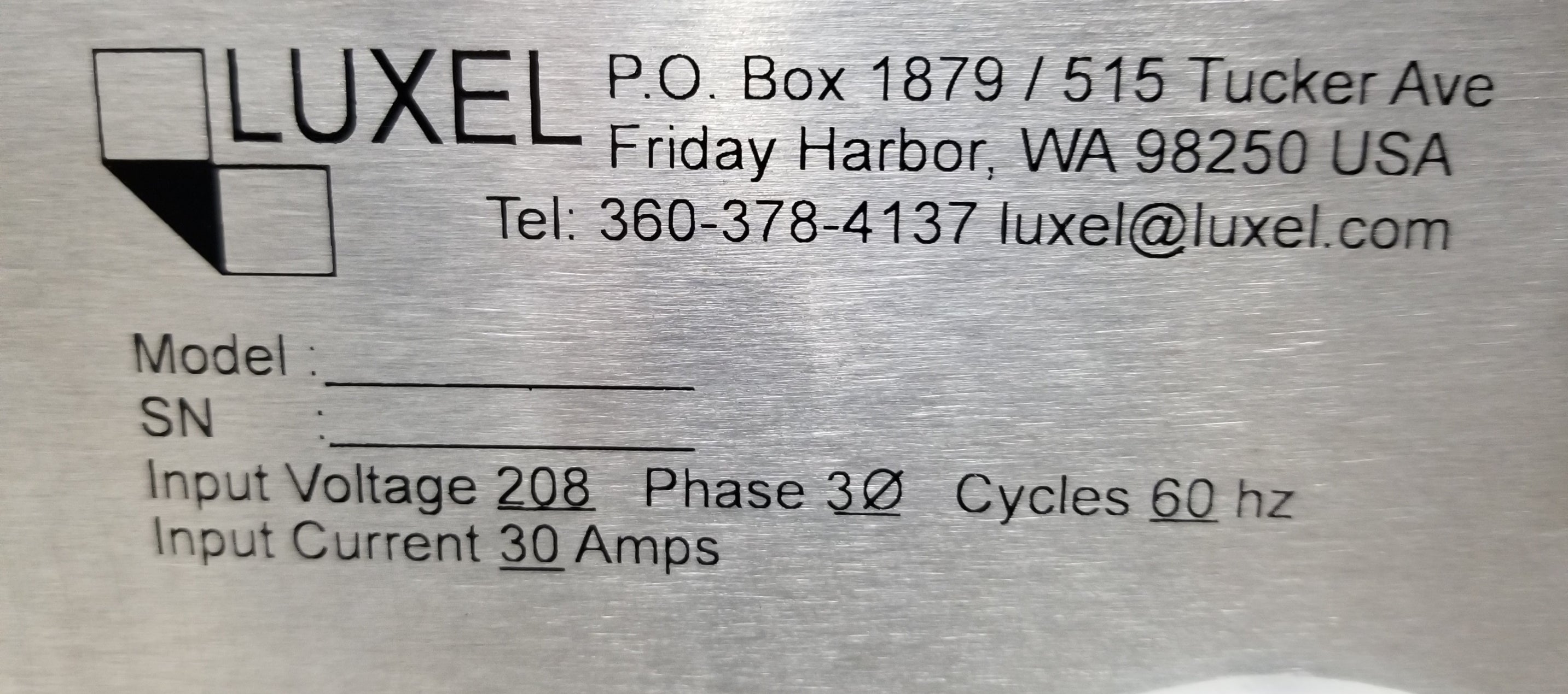 LUXEL RADAK Series V Furnace Controller &amp; Power Supply