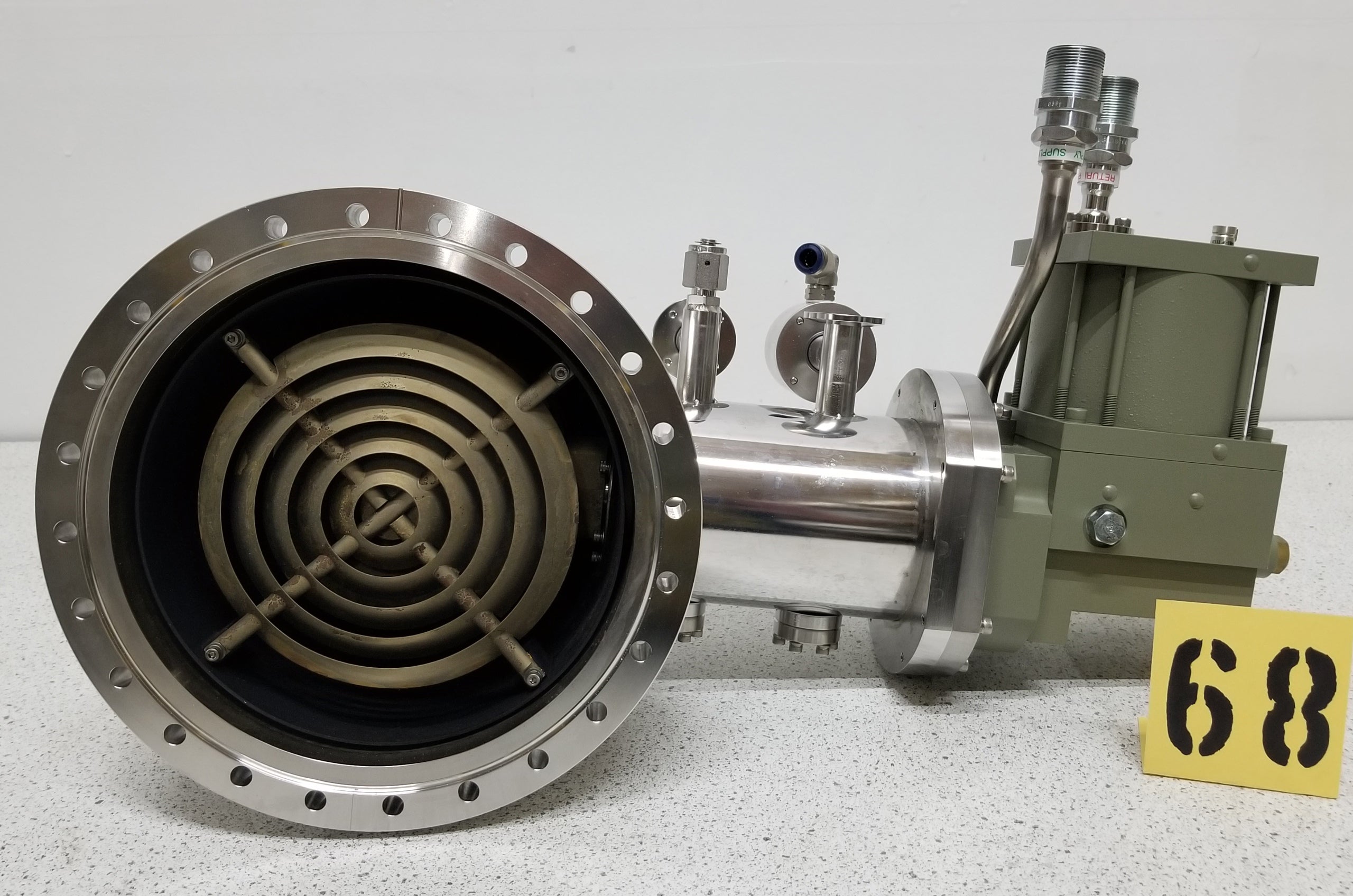 Used CTI CRYO-TORR 8F Cryopump with Conflat Flange
