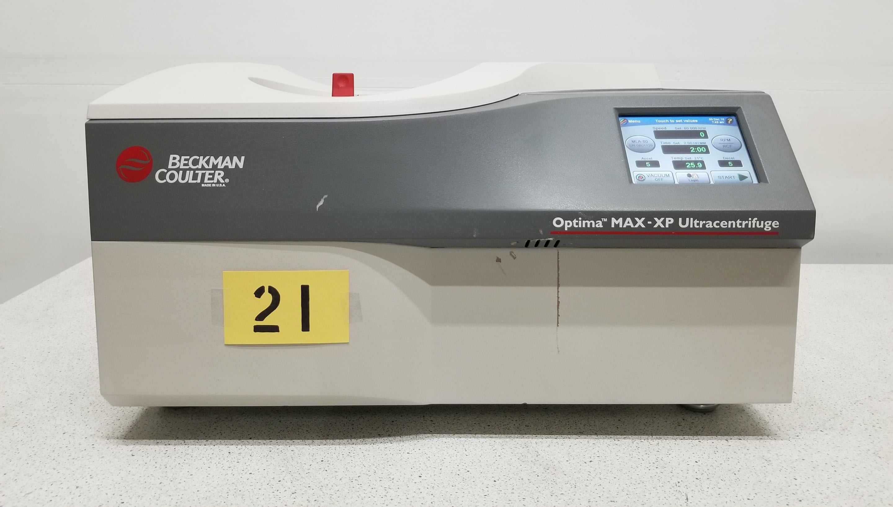 Beckman Coulter Optima MAX-XP Ultracentrifuge