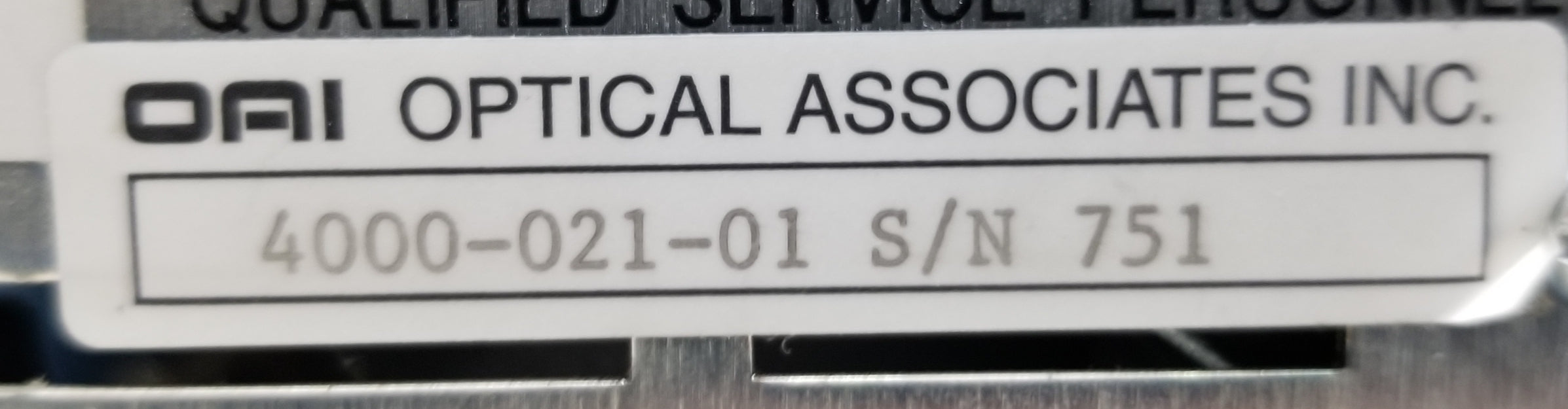 OAI Optical Associates 2105C2 UV Illuminator Power Supply